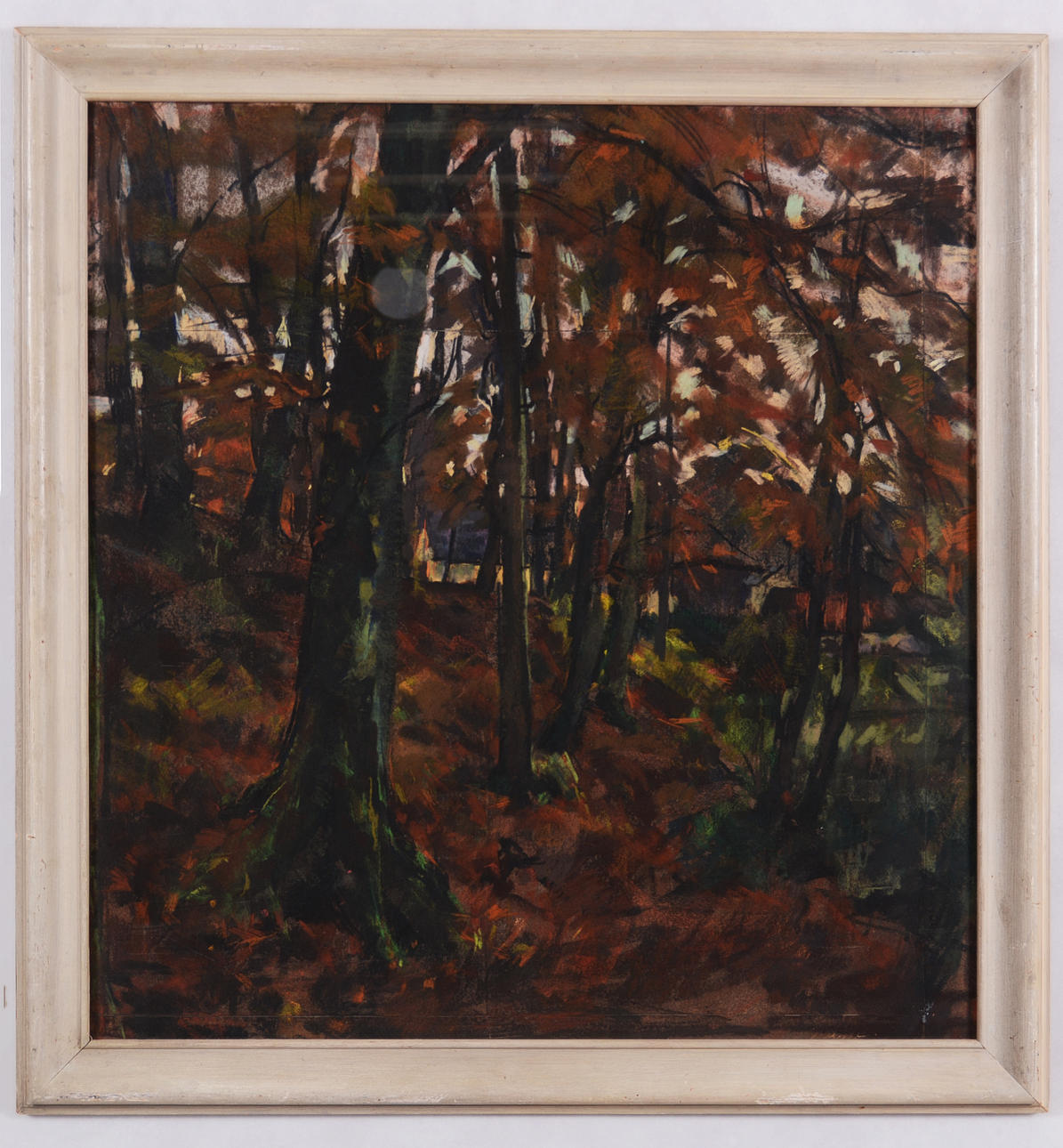 OIDENTIFIERAD KONSTNÄR. Pastell.