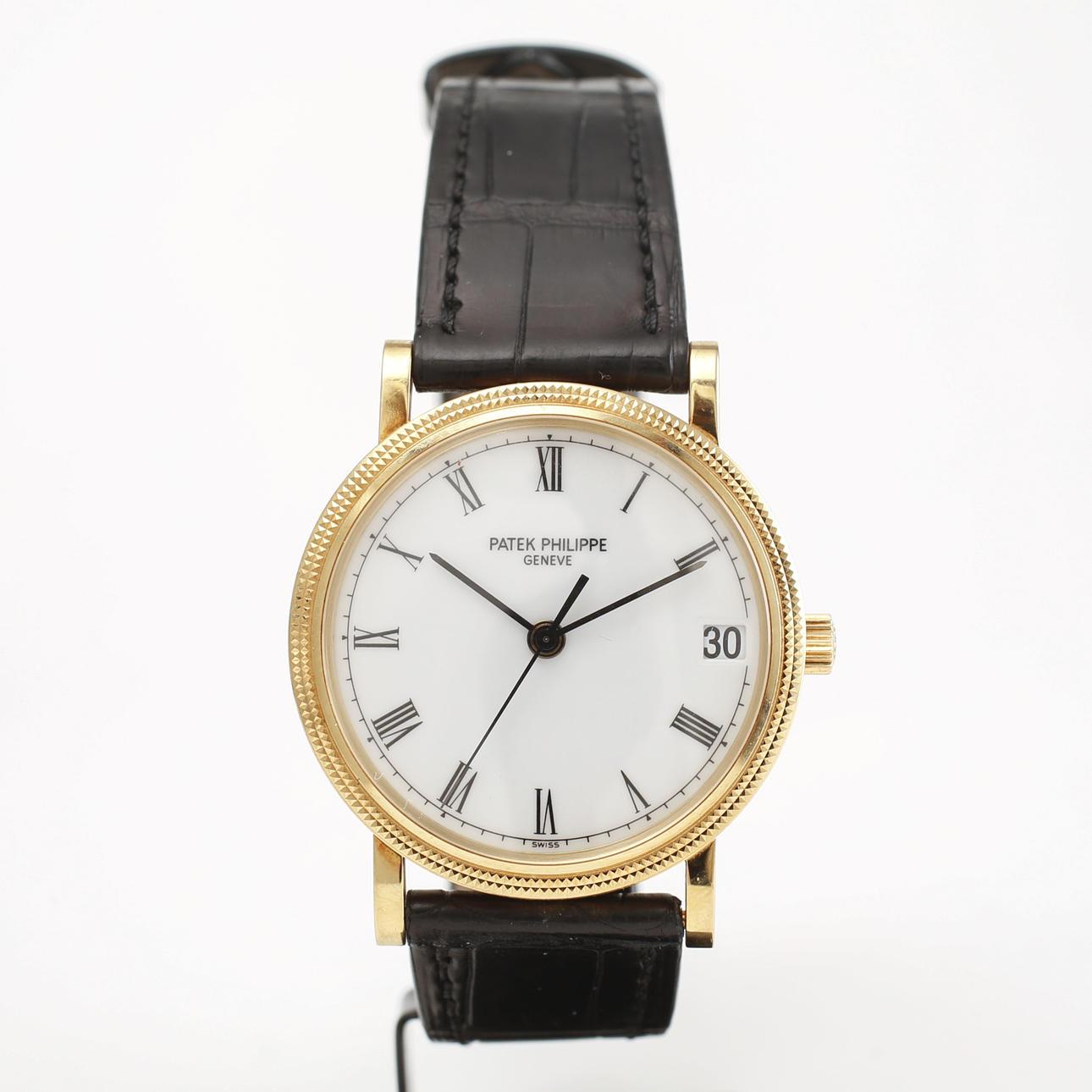 PATEK PHILIPPE WRIST WATCH, Calatrava, 18k, automatic, 2003.