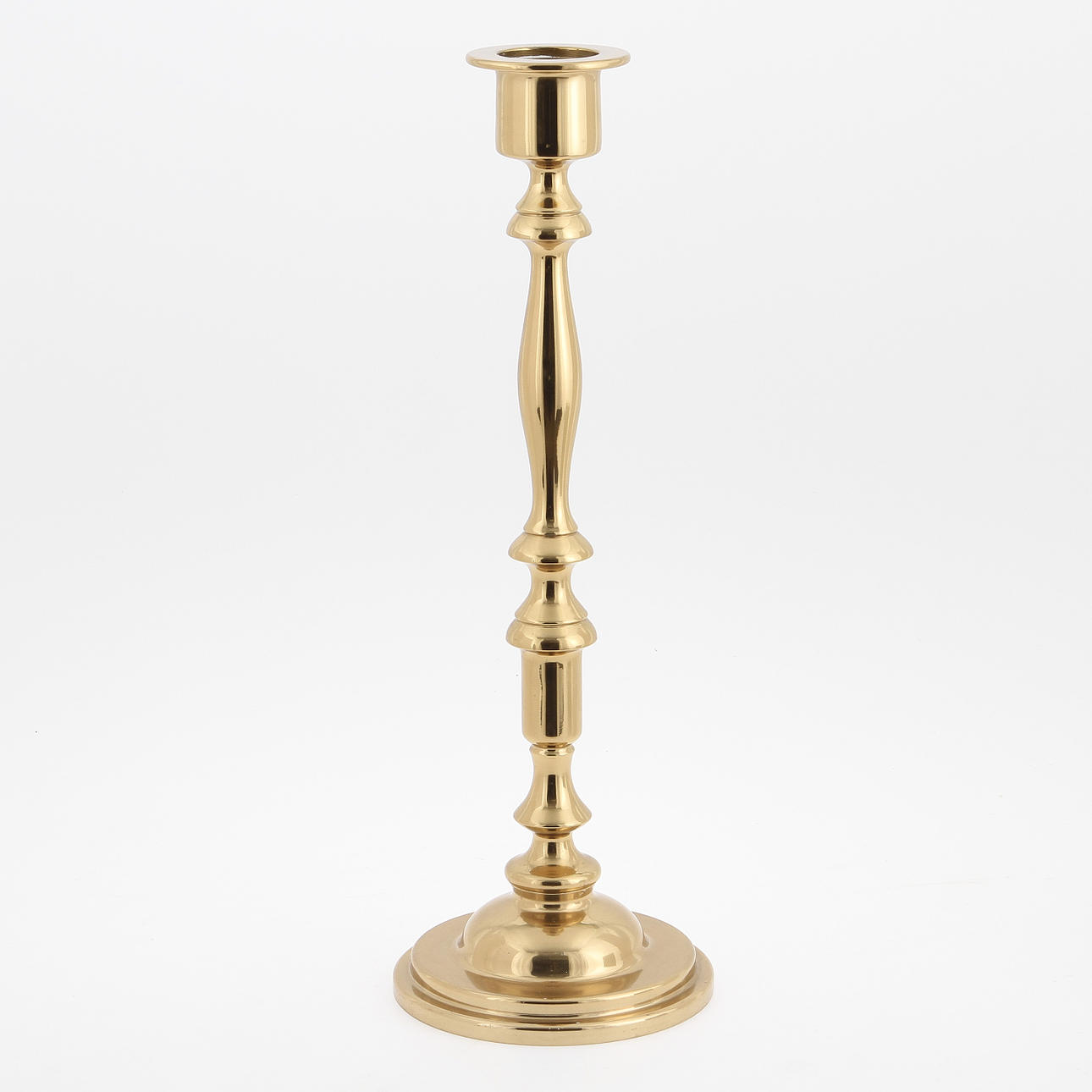 LJUSSTAKE, mässing, 1900-tal.