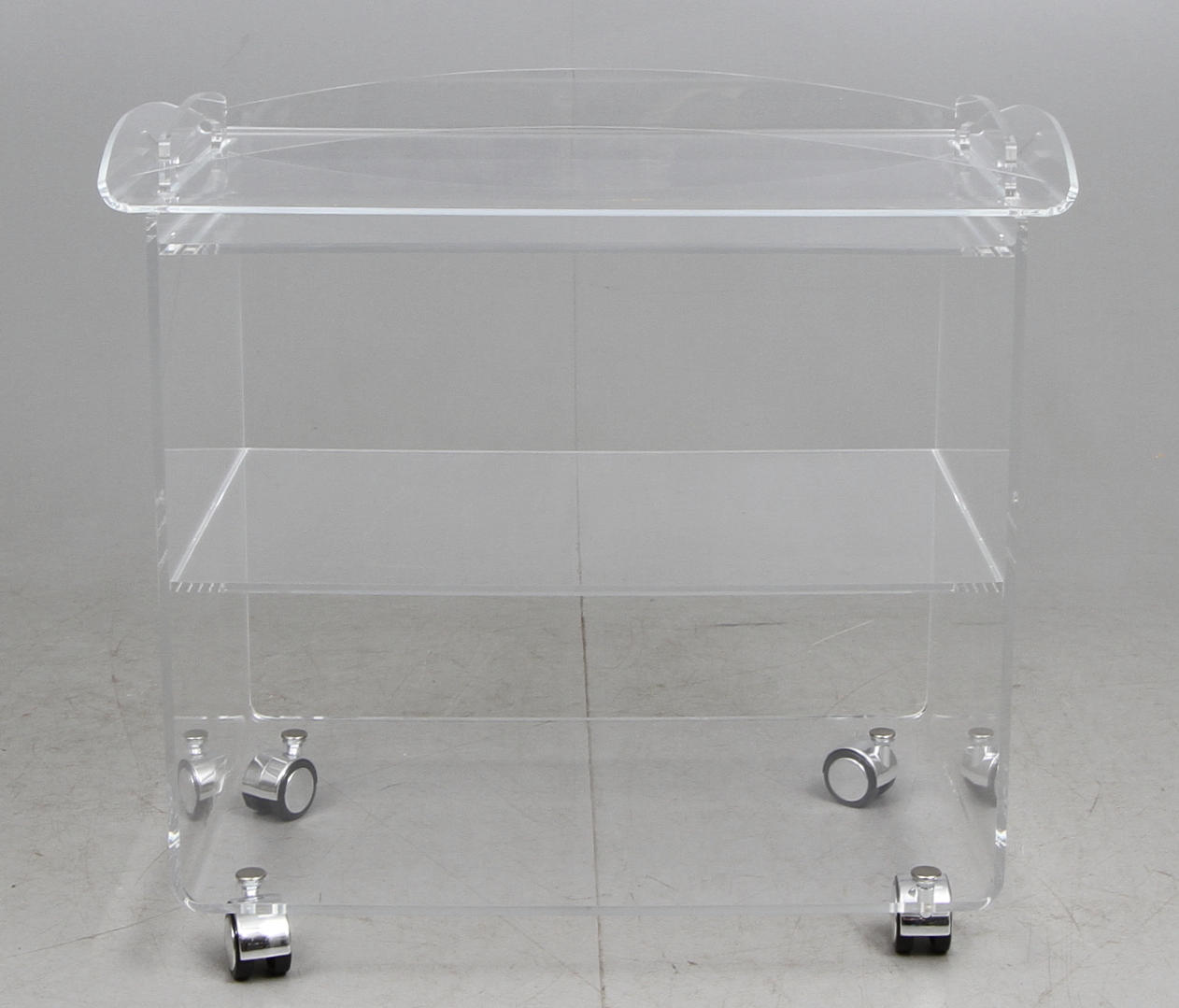 SERVERINGSVAGN, plexiglas, 1900-2000-tal.