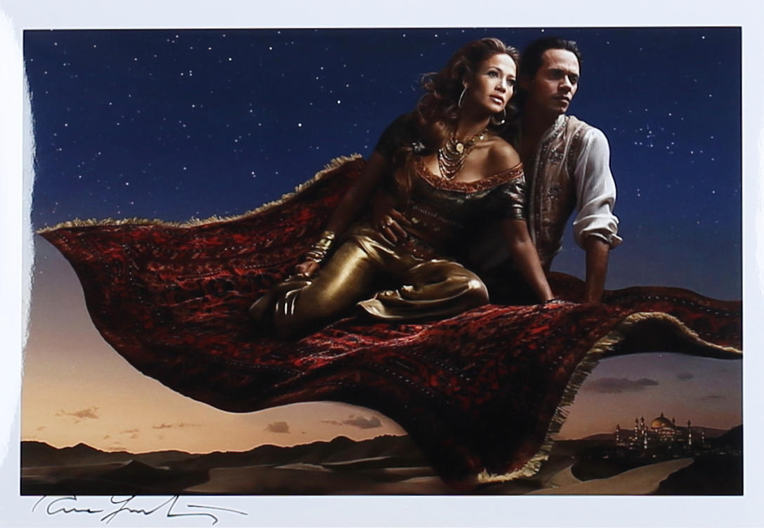 ANNIE LEIBOVITZ. WHERE A WHOLE NEW WORLD AWAITS, fotografi, signerad Annie Leibovitz.