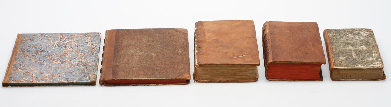 BÖCKER, 5 st, vetenskap, geometri, matematik, 1700-1800 tal.