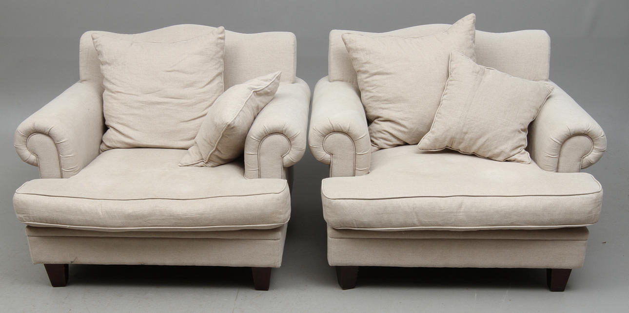 FÅTÖLJER, 1 par, PR Interiors, 2000-tal.