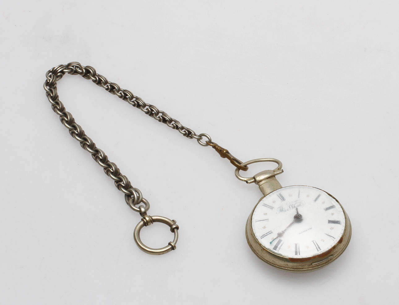 FICKUR, spindelur, Thomas Whitt, London, 1800-tal.