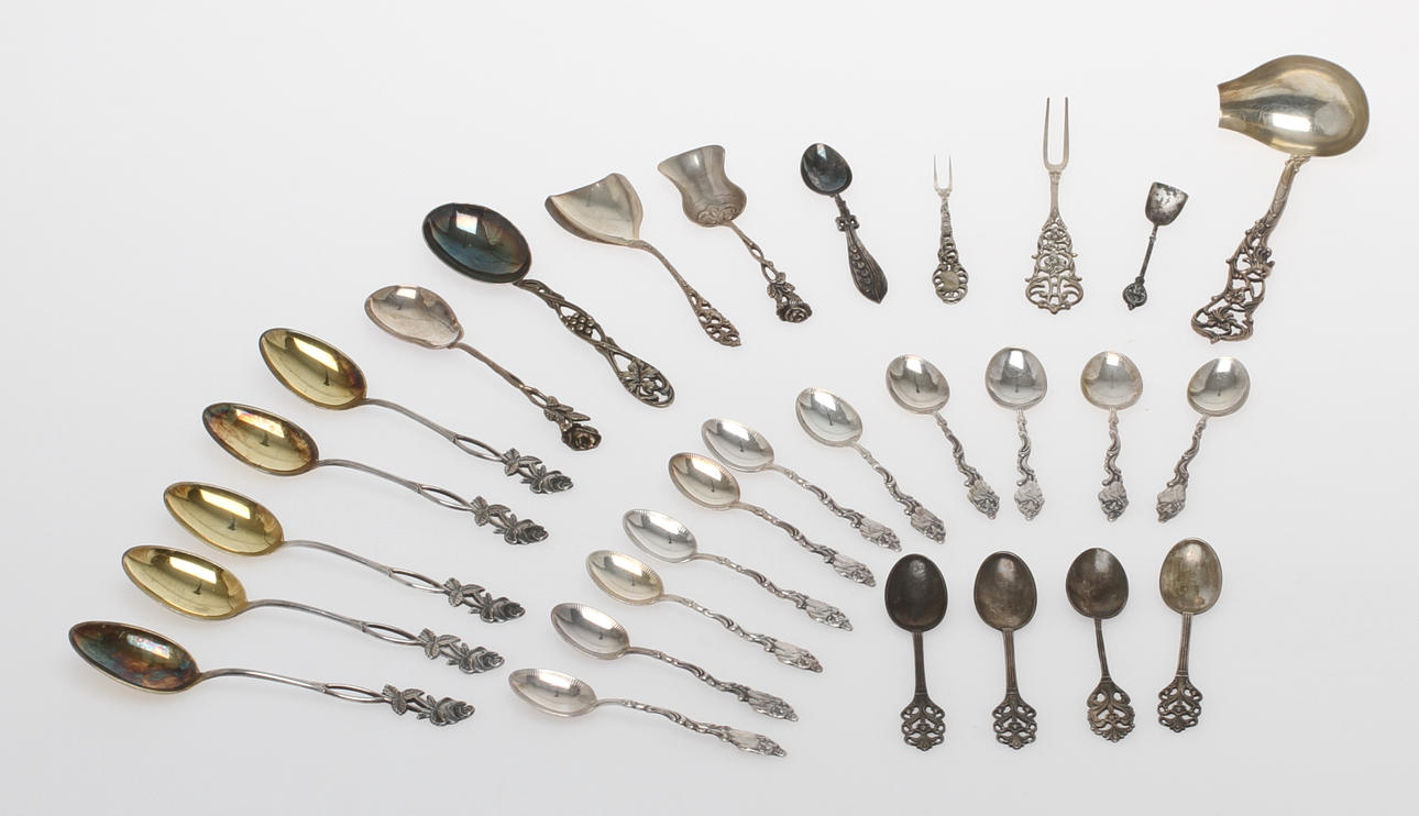 PARTI SILVER, Tot vikt 370 gram.