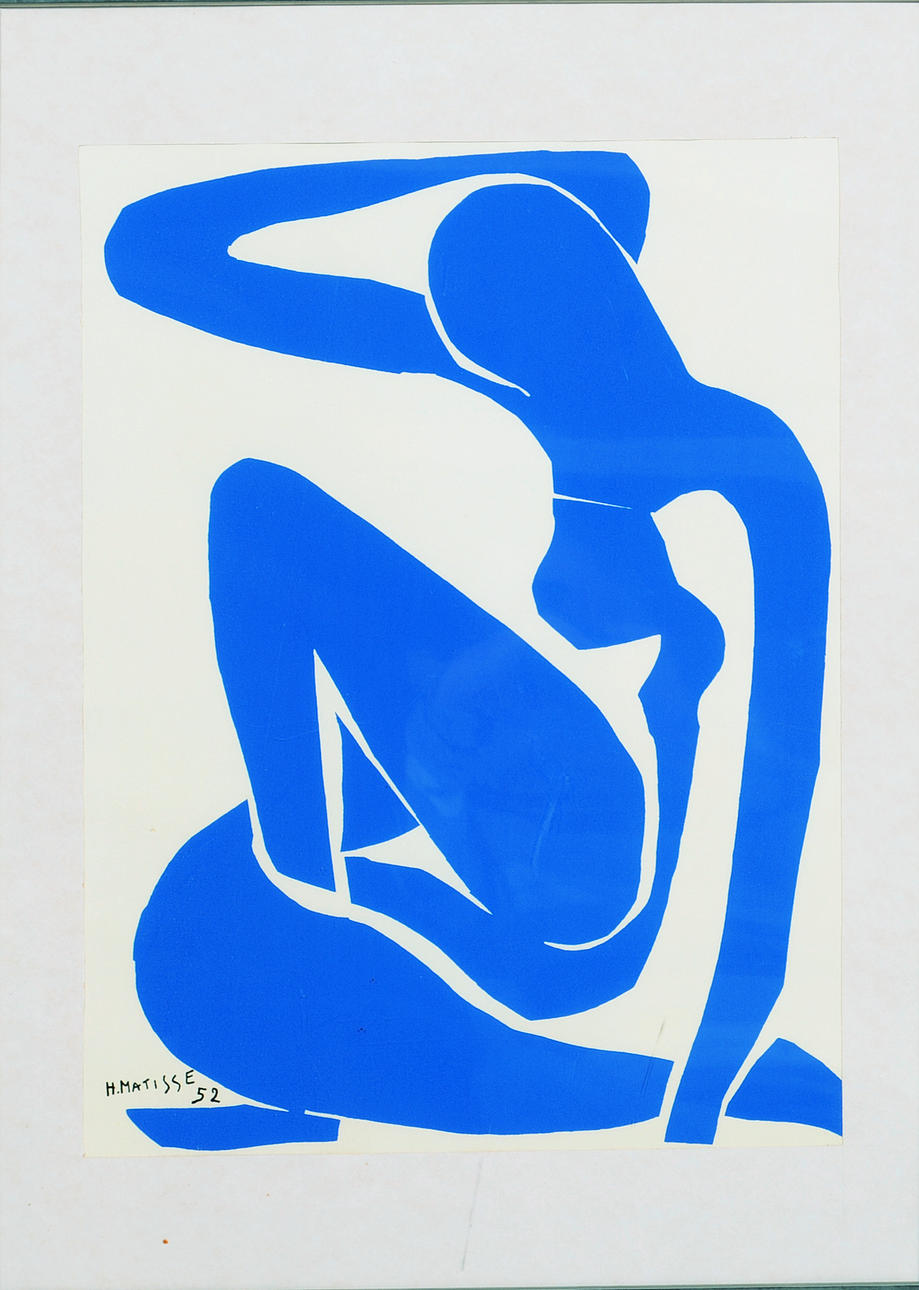 HENRI MATISSE. EFTER. Färgserigrafi.