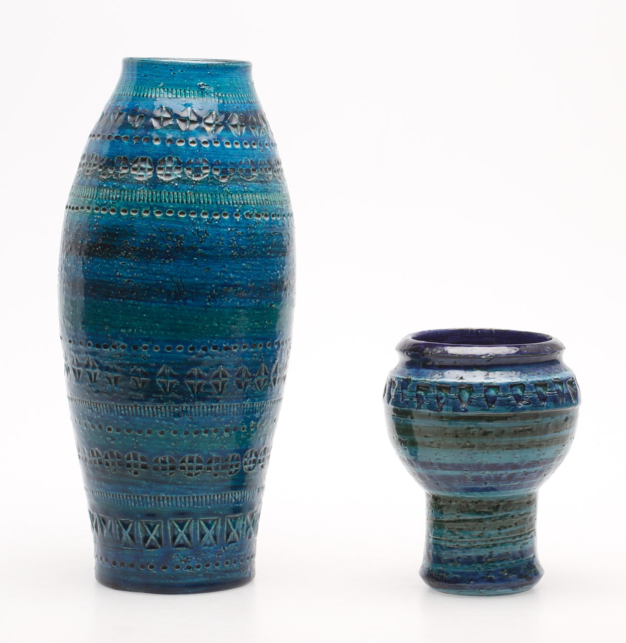VASER, 2 st, keramik, Italien.