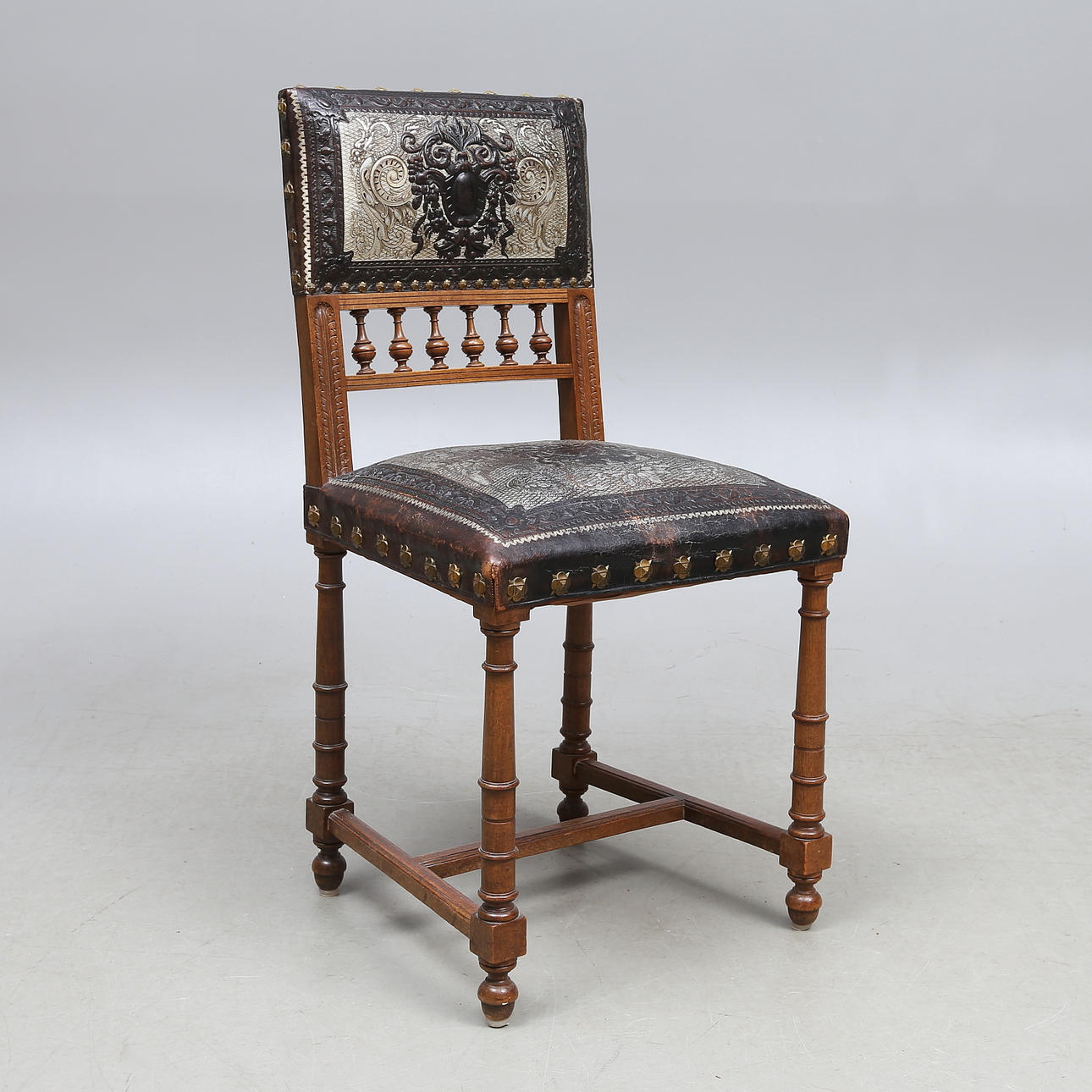 SILLA, estilo barroco, siglo XIX/XX.