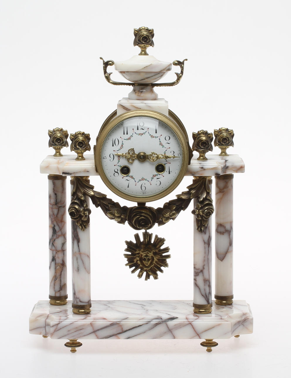 BORDSPENDYL, sten, Louis XVI-stil, 1900-tal.