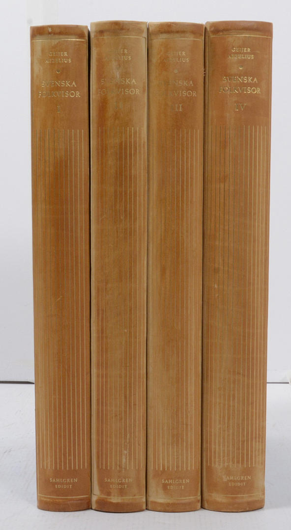 GEIJER & AFZELIUS. Svenske folkesange. I-IV.
