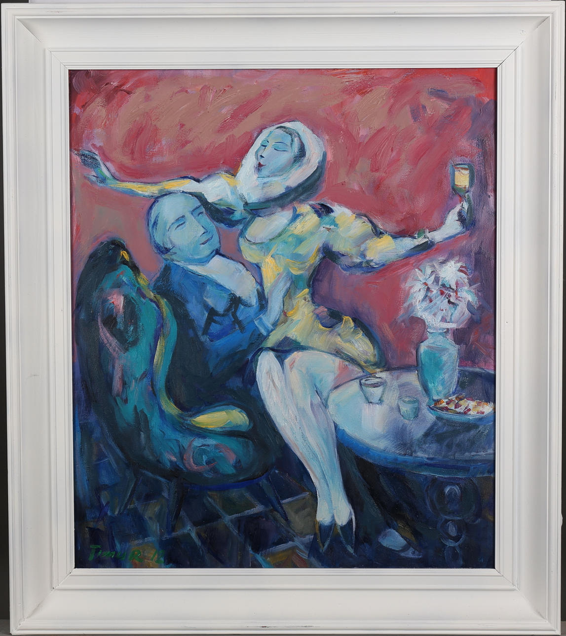 TIMUR ABDULAEV. Olja på duk, signerad och daterad 12.