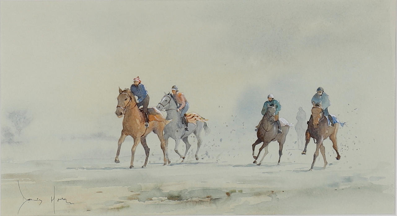 DAVID HOWELL (B.1939). MORNING EXERCISE.