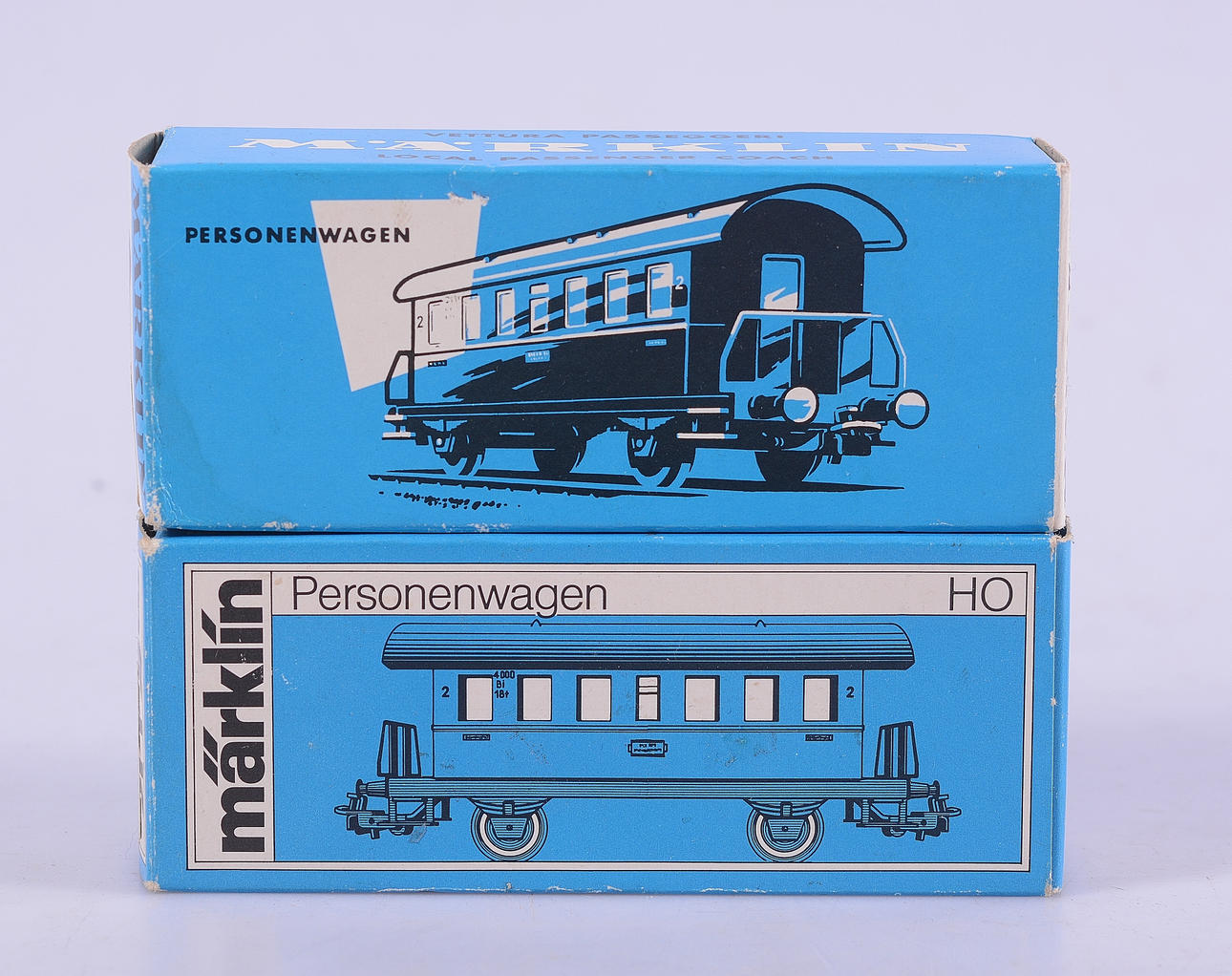 TÅGVARNAR, Märklin, 2-stycken.