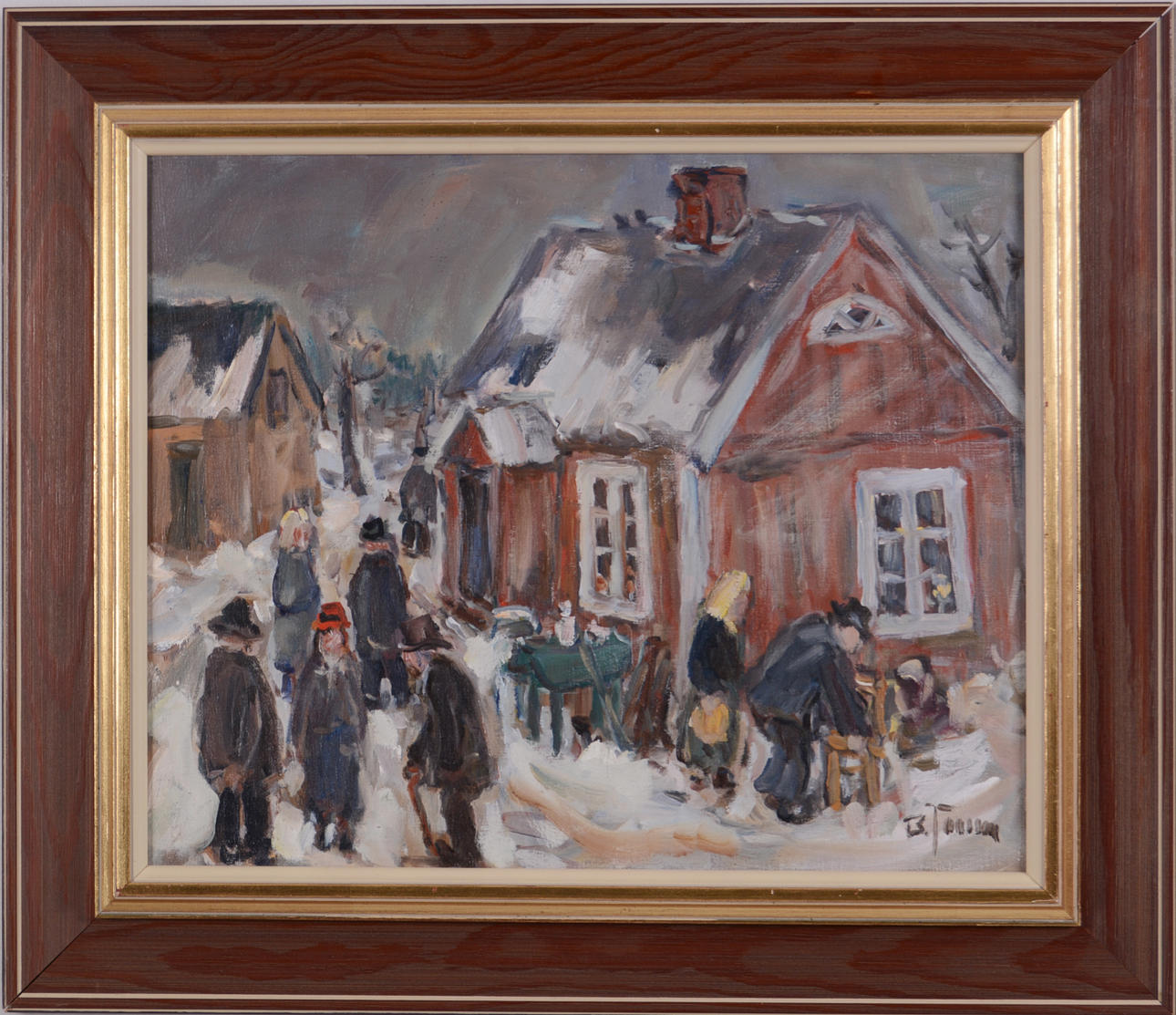 BROR JÖNSSON. Olja på duk.