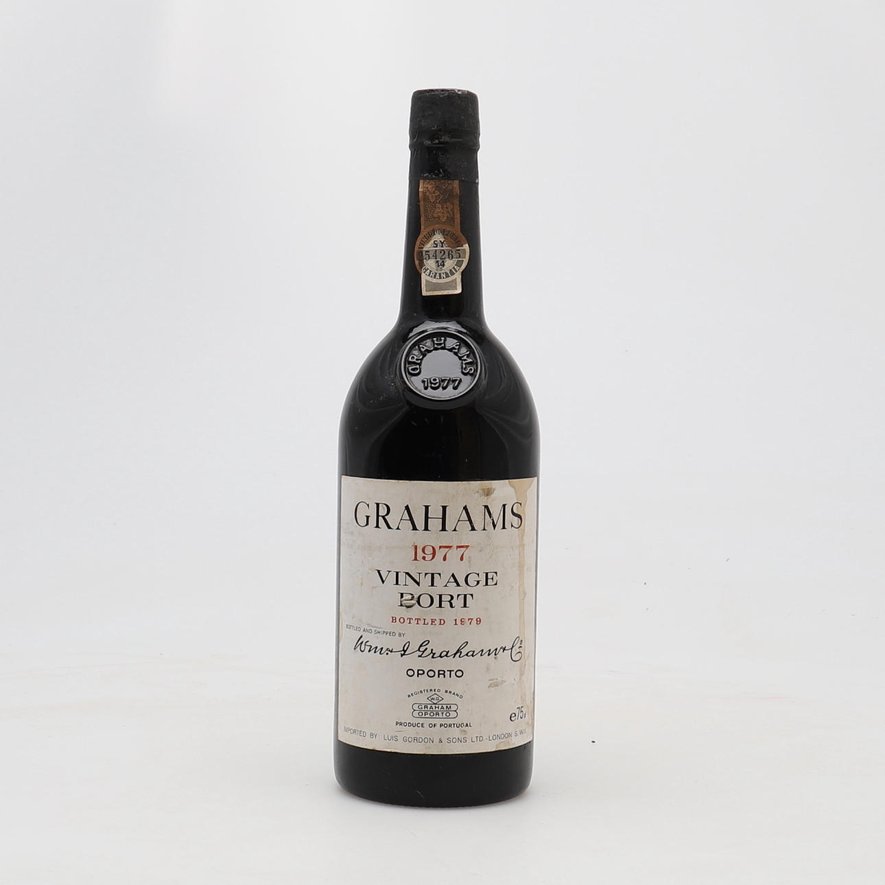 1977 Graham's Vintage Portwein.
