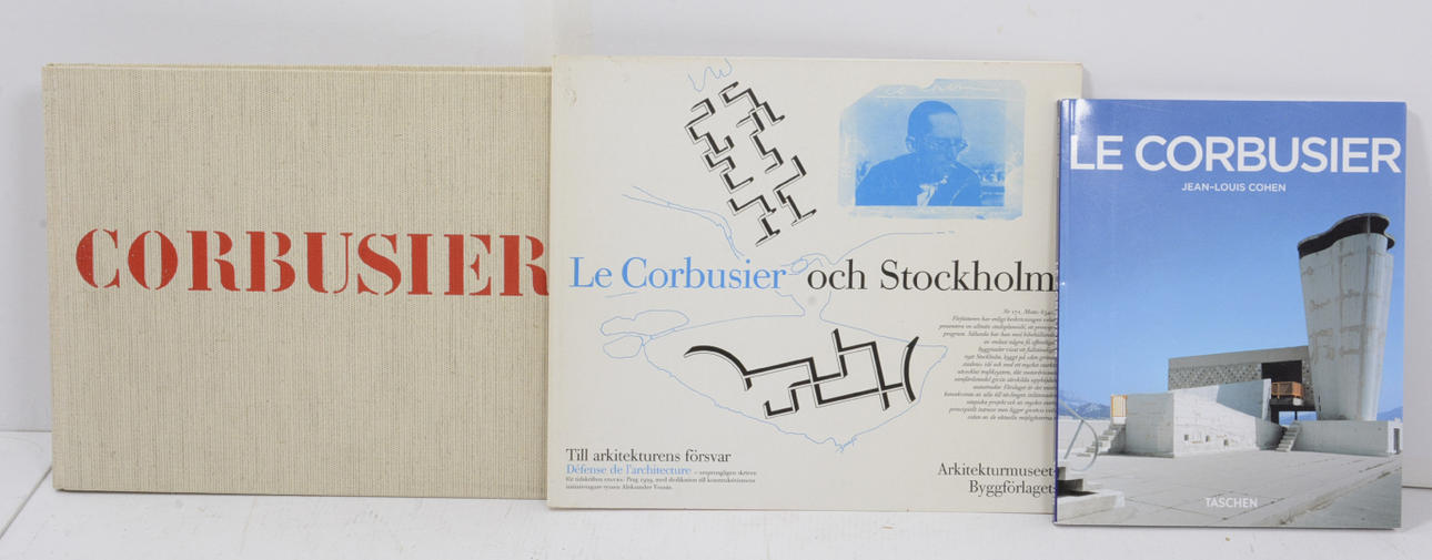 Le Corbusier 3 volúmenes.