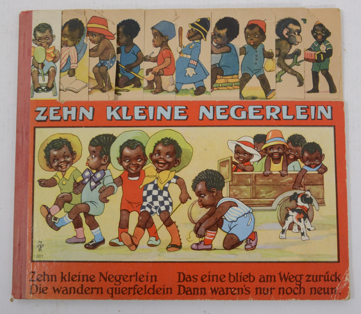 Zehn Kleine Negerlein 'Monkey'-Edition.