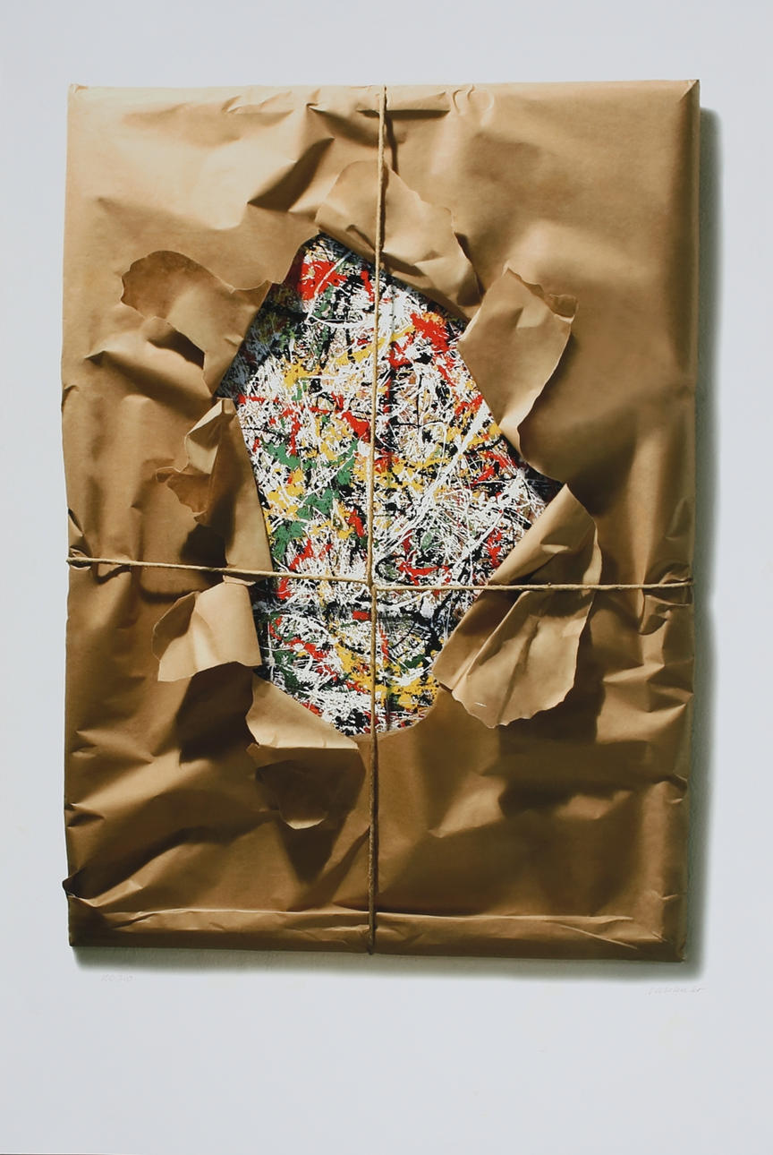 ALEXANDER VASILENKO. Inslagen Pollock. Signerad Vasilenko. 100/240.