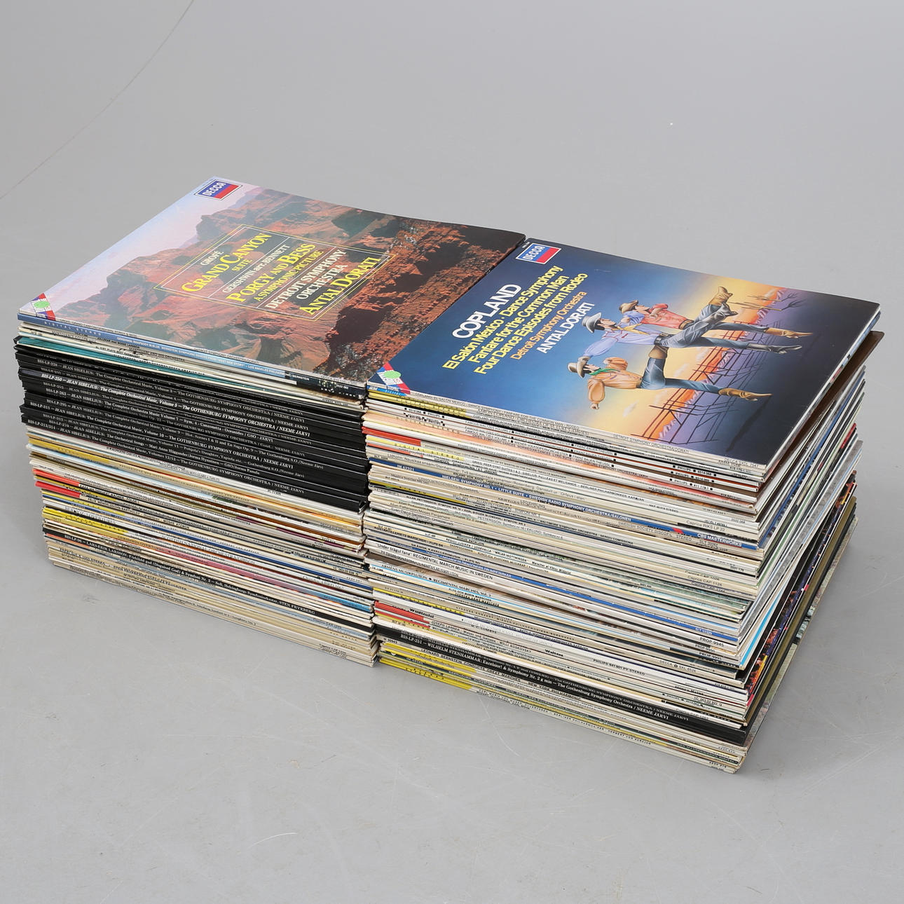 LP PLADER, ca 160, klassisk, opera og marchmusik.