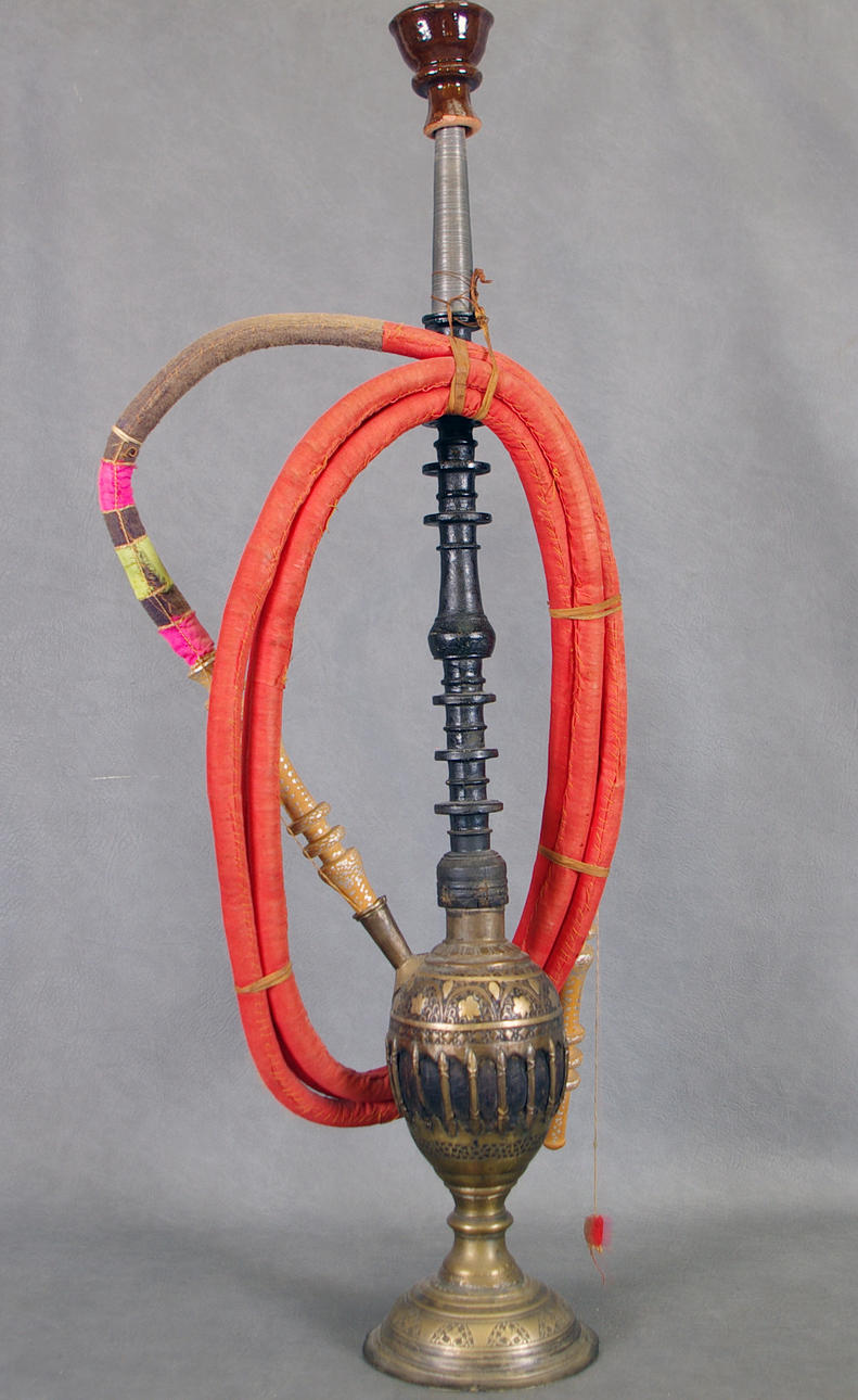 VATTENPIPA, trä/metall/keramik.