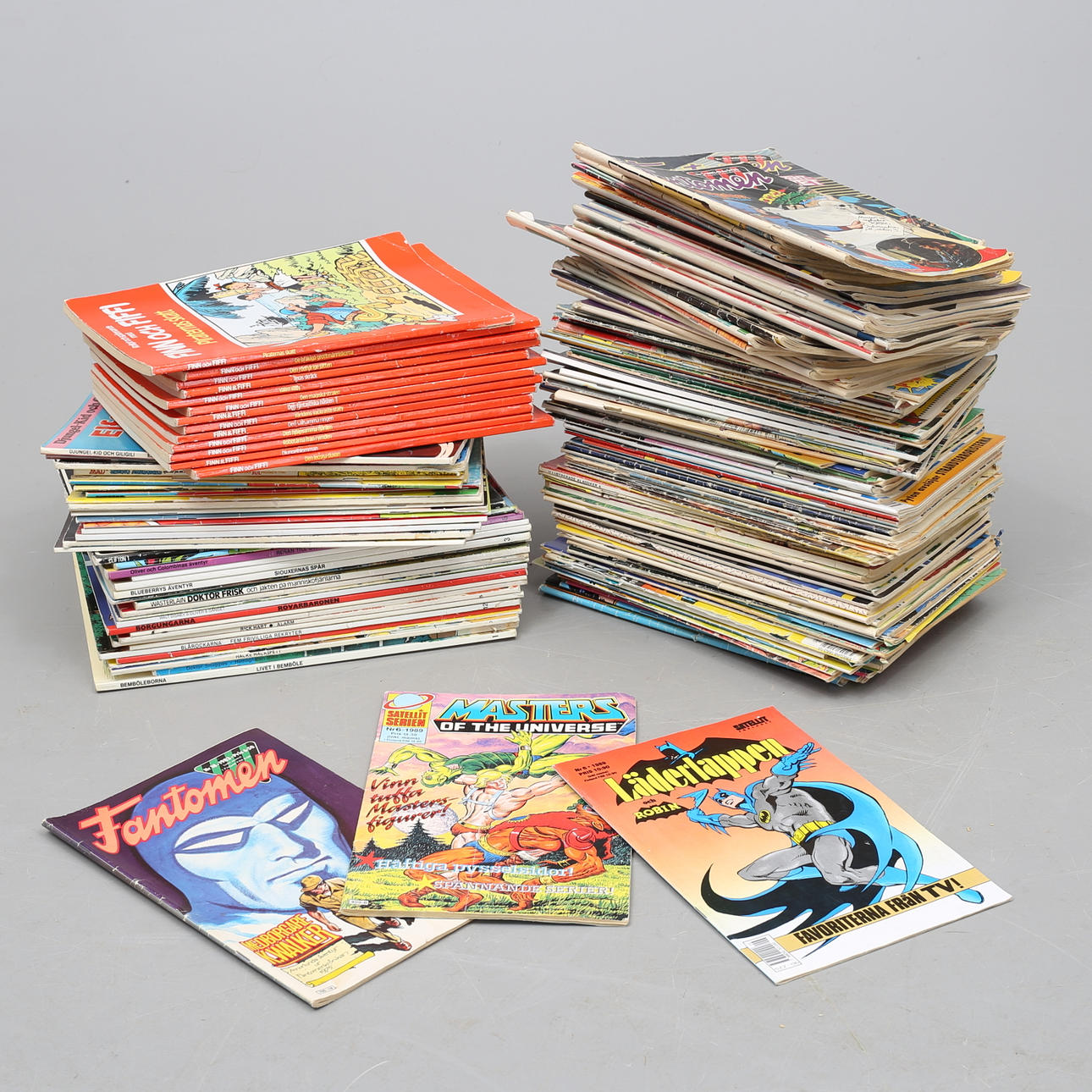 SERIETIDNINGAR, ca 150 st, 1970/1980-tal.