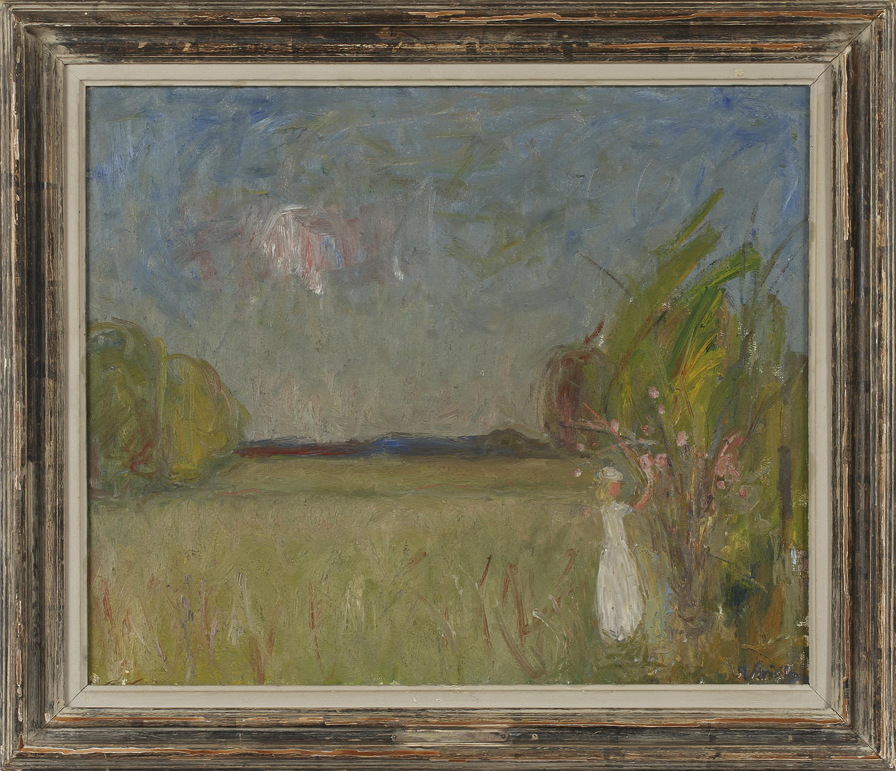 HANS STRIDH. Olja på duk, signerad.