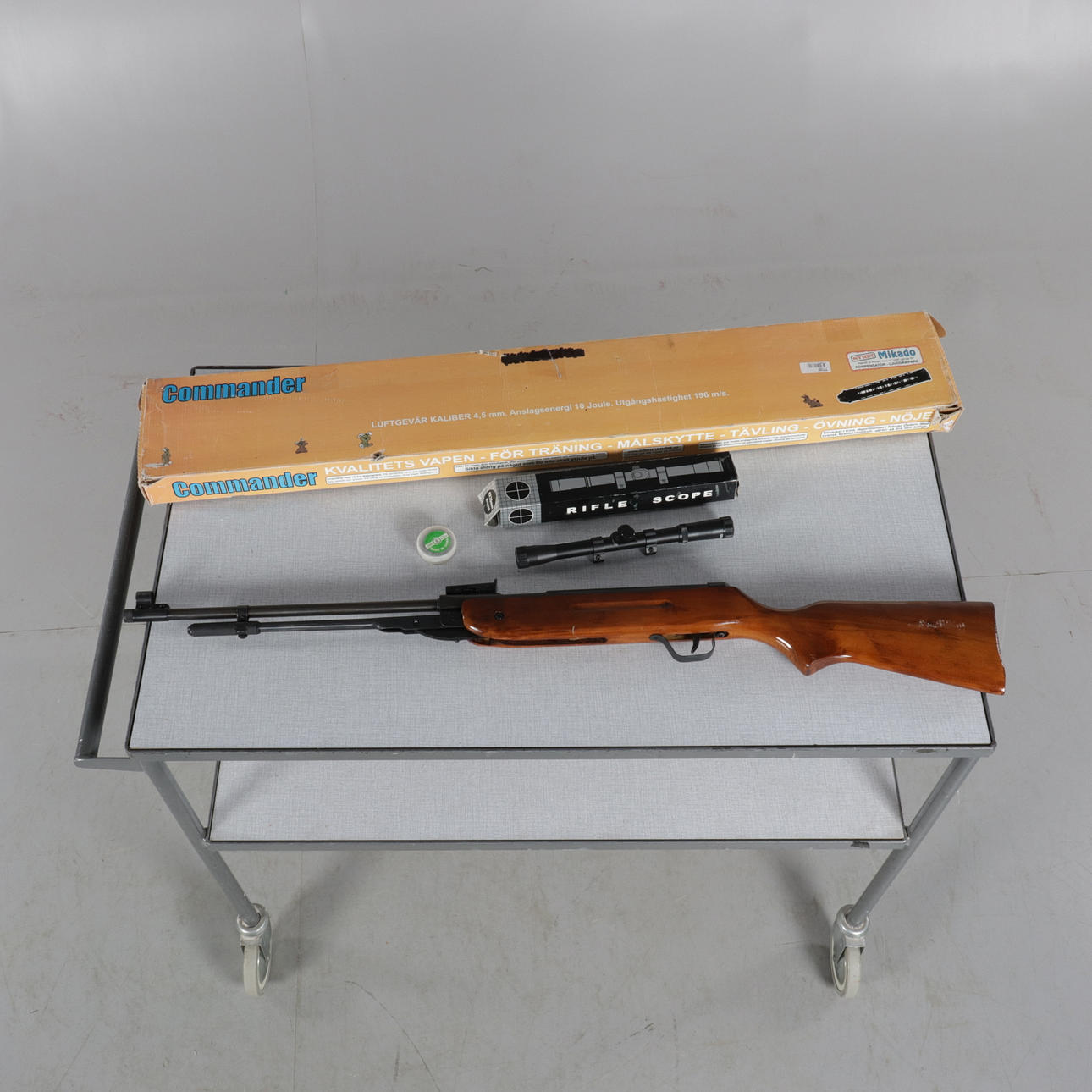 AIR RIFLE, Commander Nicado. Weapons & Militaria - Guns & Rifles ...