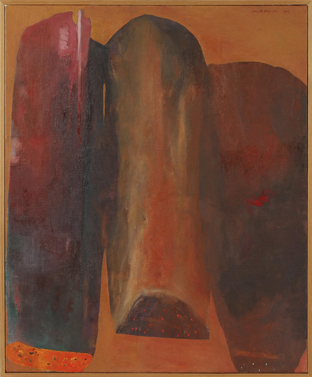 KENNETH BÖRJESSON. Olja på duk. Signerad och daterad 1997.