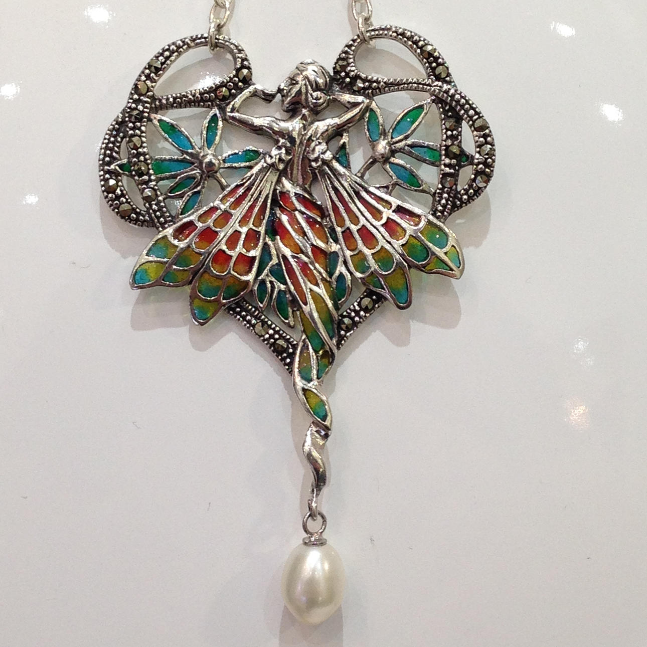 HALSKETTE IM JUGENDSTIL.