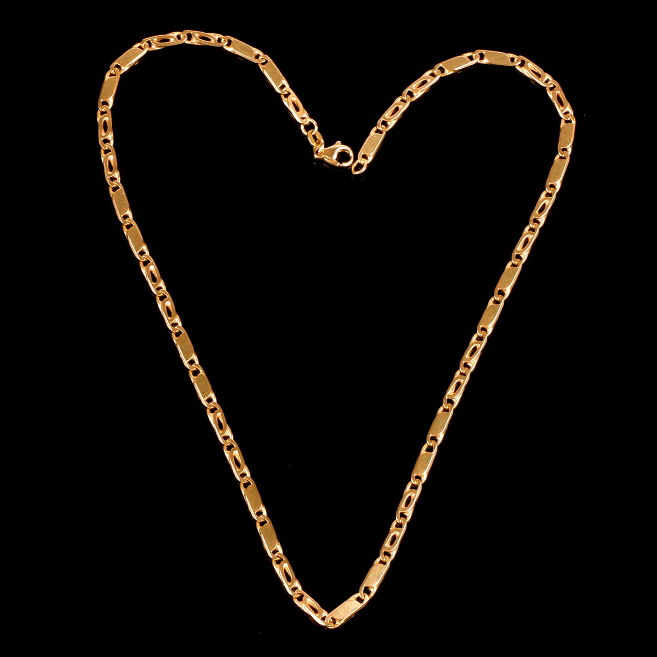 HALSLÄNK, 18k guld ,1900-tal.