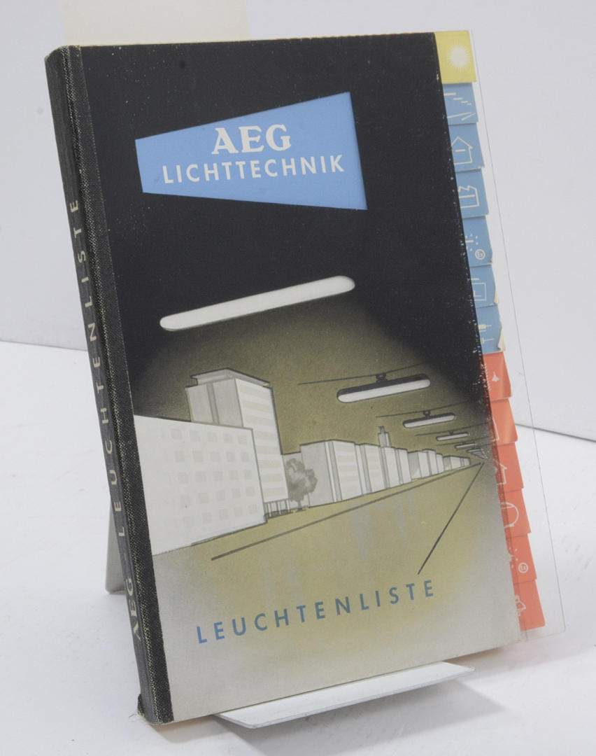 AEG lighting technology. Price current. 1954.