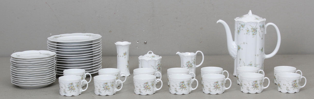 KAFFESERVIS, 32 delar, porslin, Rosenthal group, 1900-tal.