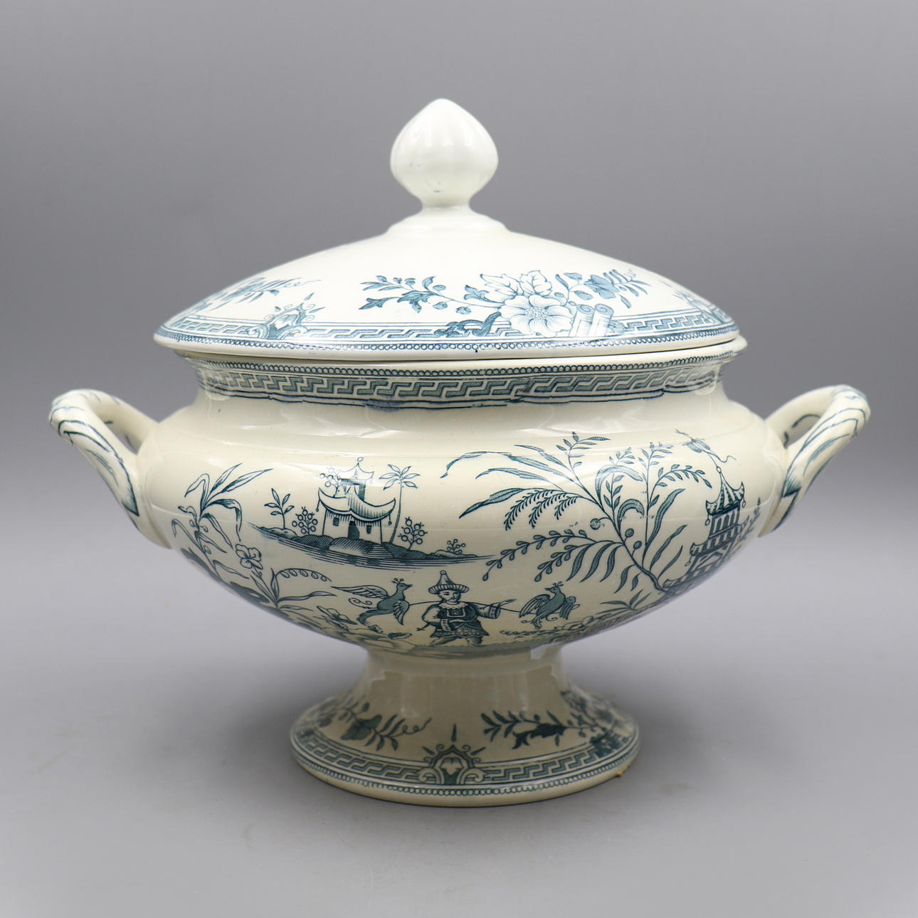 SOPPSKÅL, porslin, Singapore, Rörstrand.