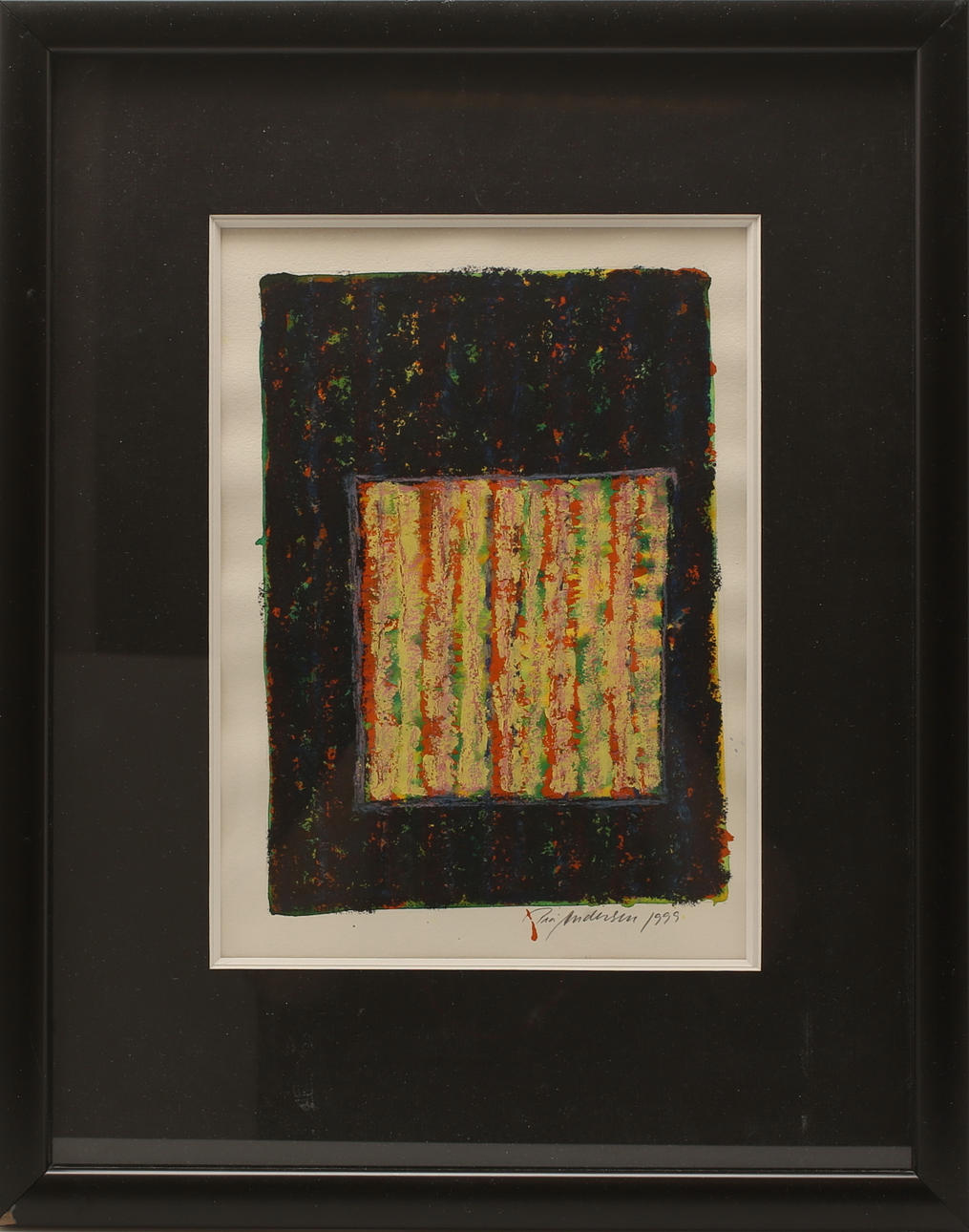 PIA ANDERSEN. Color lithograph, signed 1999.