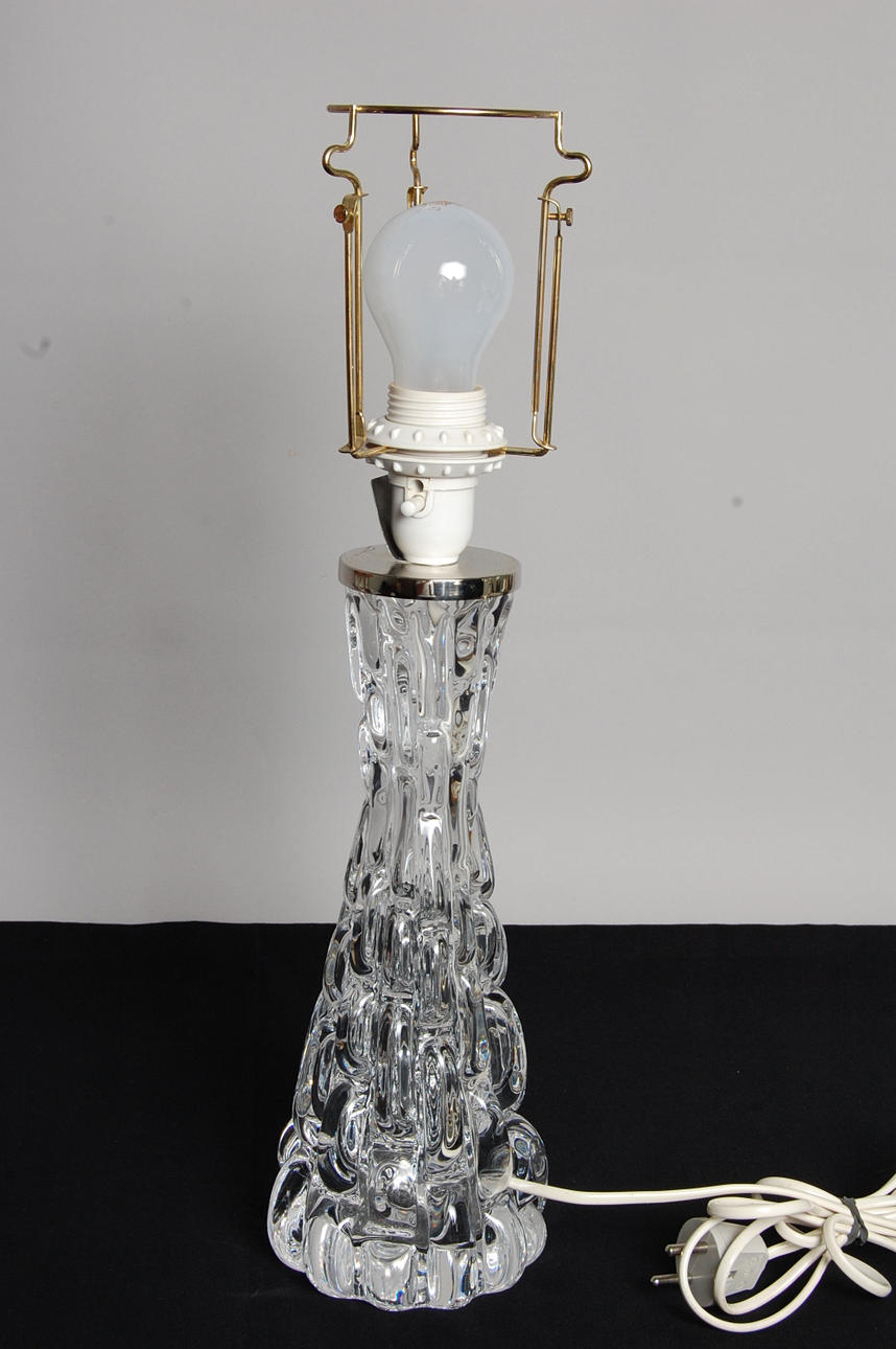 CARL FAGERLUND. bordslampa,glas, modell RD1477.