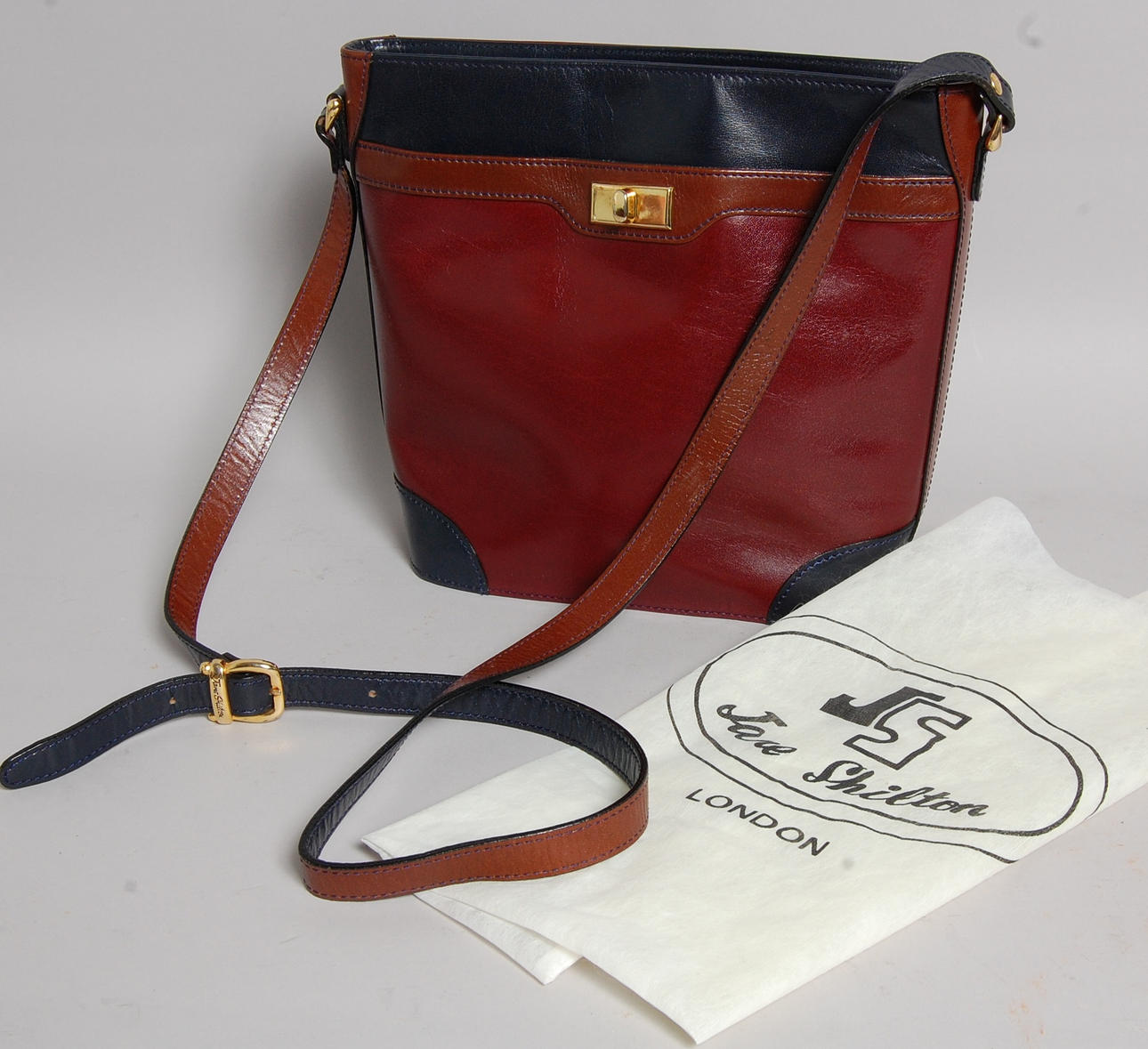 DAMVÄSKA, skinn, Jane Shilton, London.