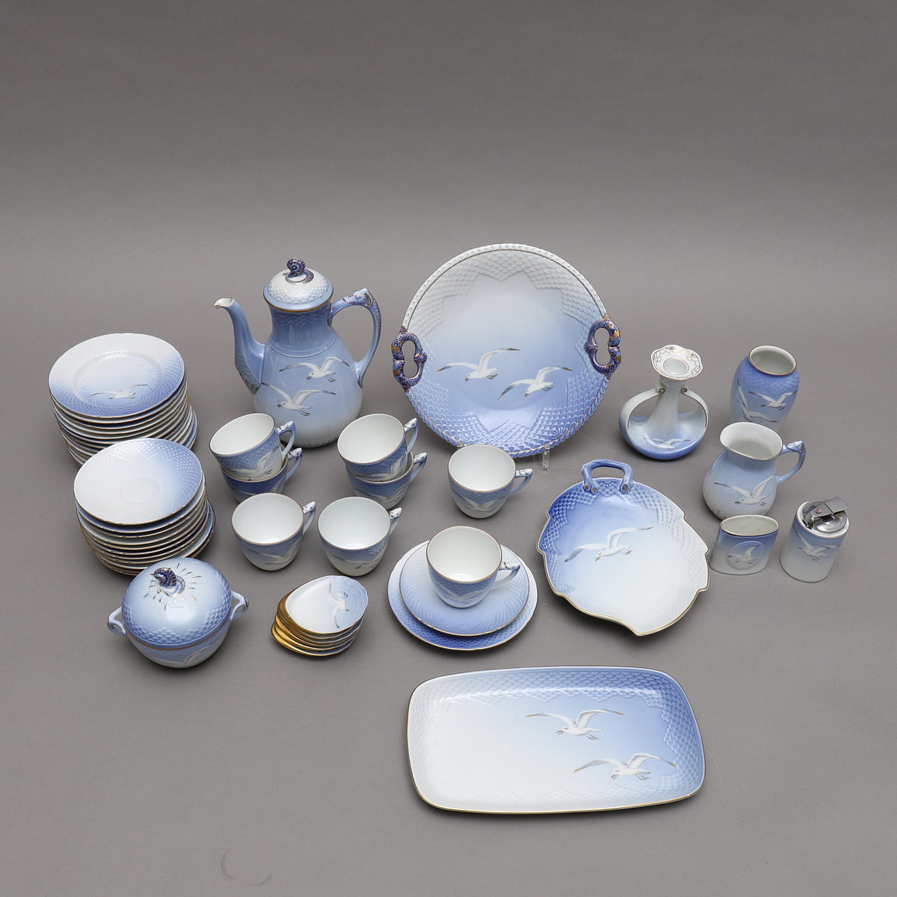 49 DELAR BLÅ MÅSEN, Bing & Gröndahl.