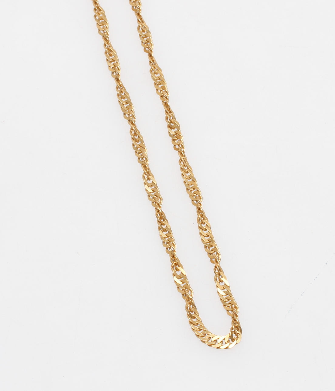 HALSKEDJA, 21k guld, vikt ca 14,7 gr.