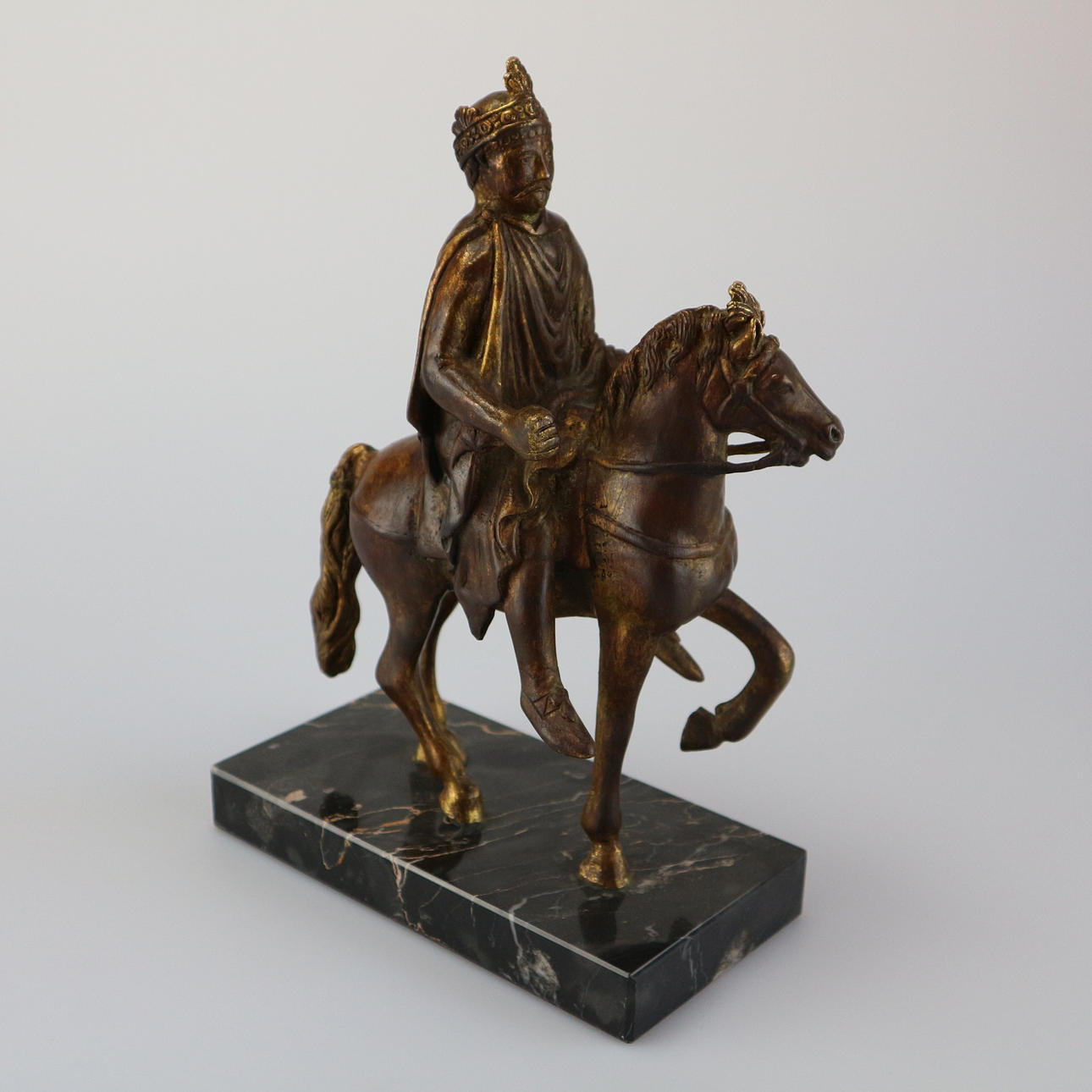 STATUETTE CHARMING THE GREAT, BRONZE.