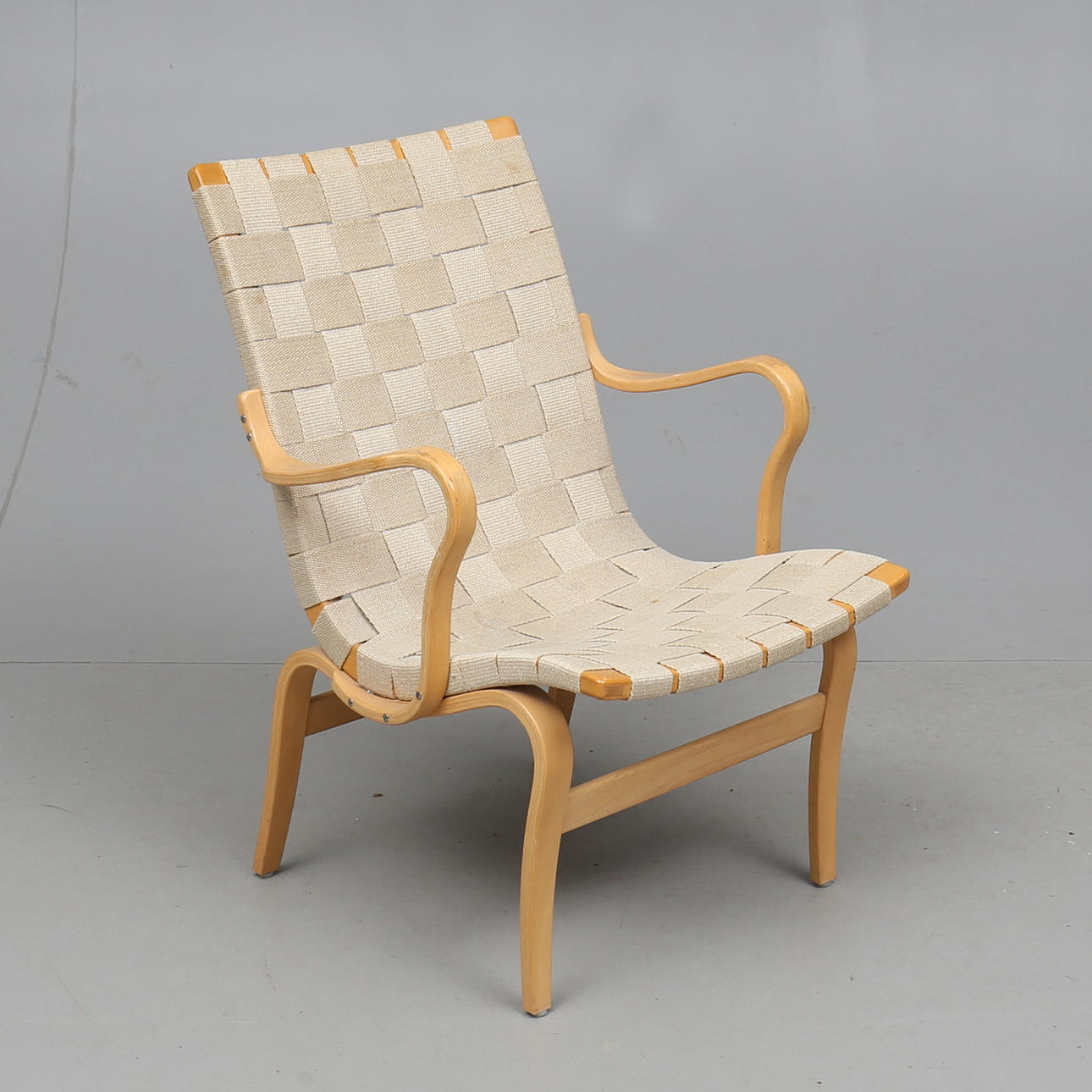 FÅTÖLJ, "Eva", Bruno Mathsson, Dux.