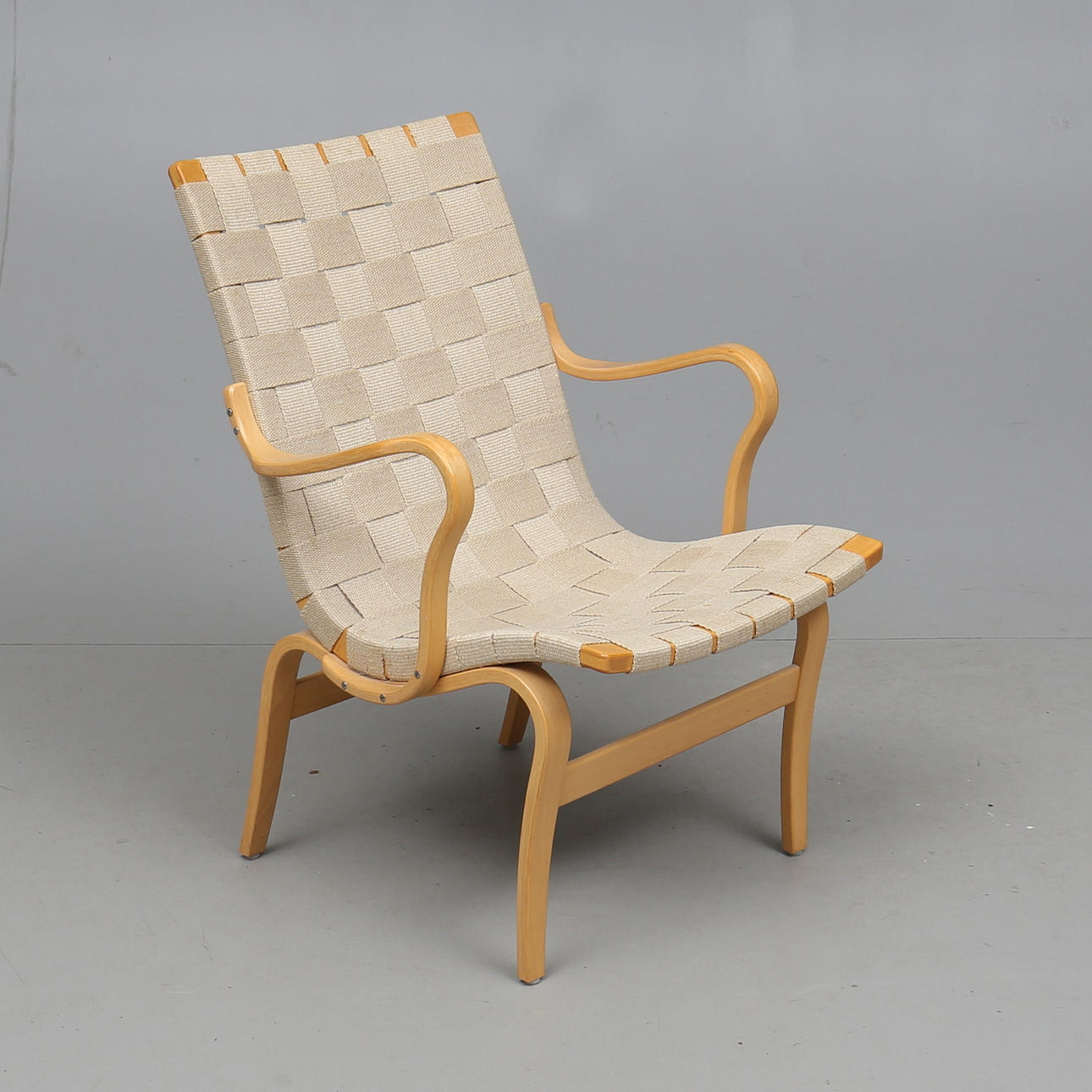 FÅTÖLJ, "Eva", Bruno Mathsson, Dux.