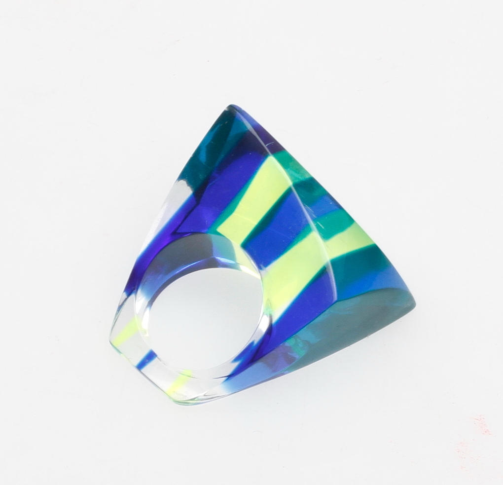 RING, Plexiglas, 1960er / 70er Jahre.