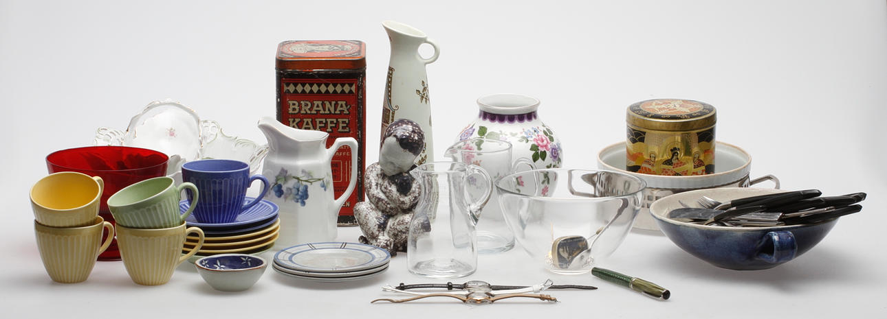 DIVERSE, 1900-tal, bl.a. Reijmyre, Orrefors, Rörstrand.