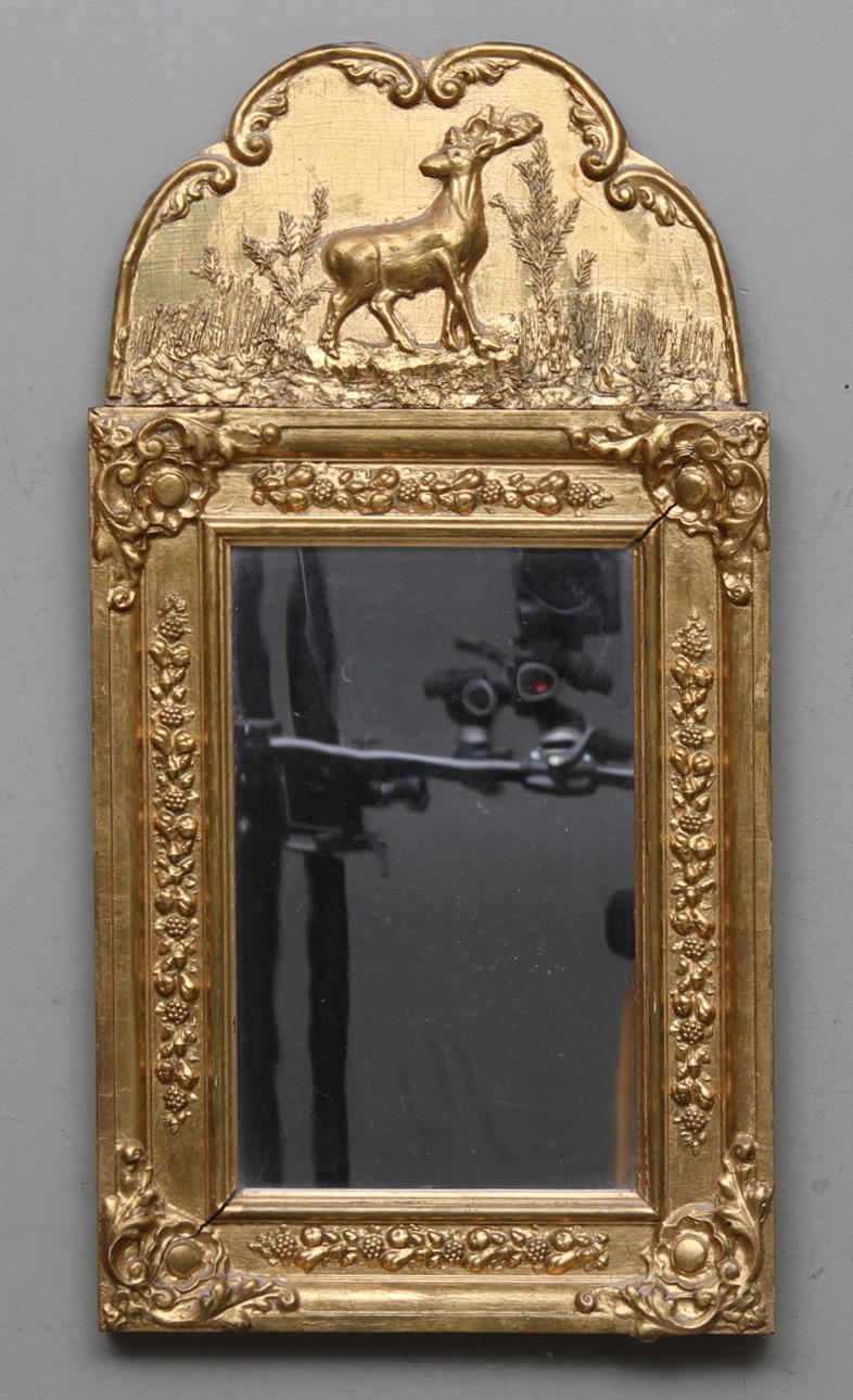 SPEGEL, förgylld, 1800 talets slut.