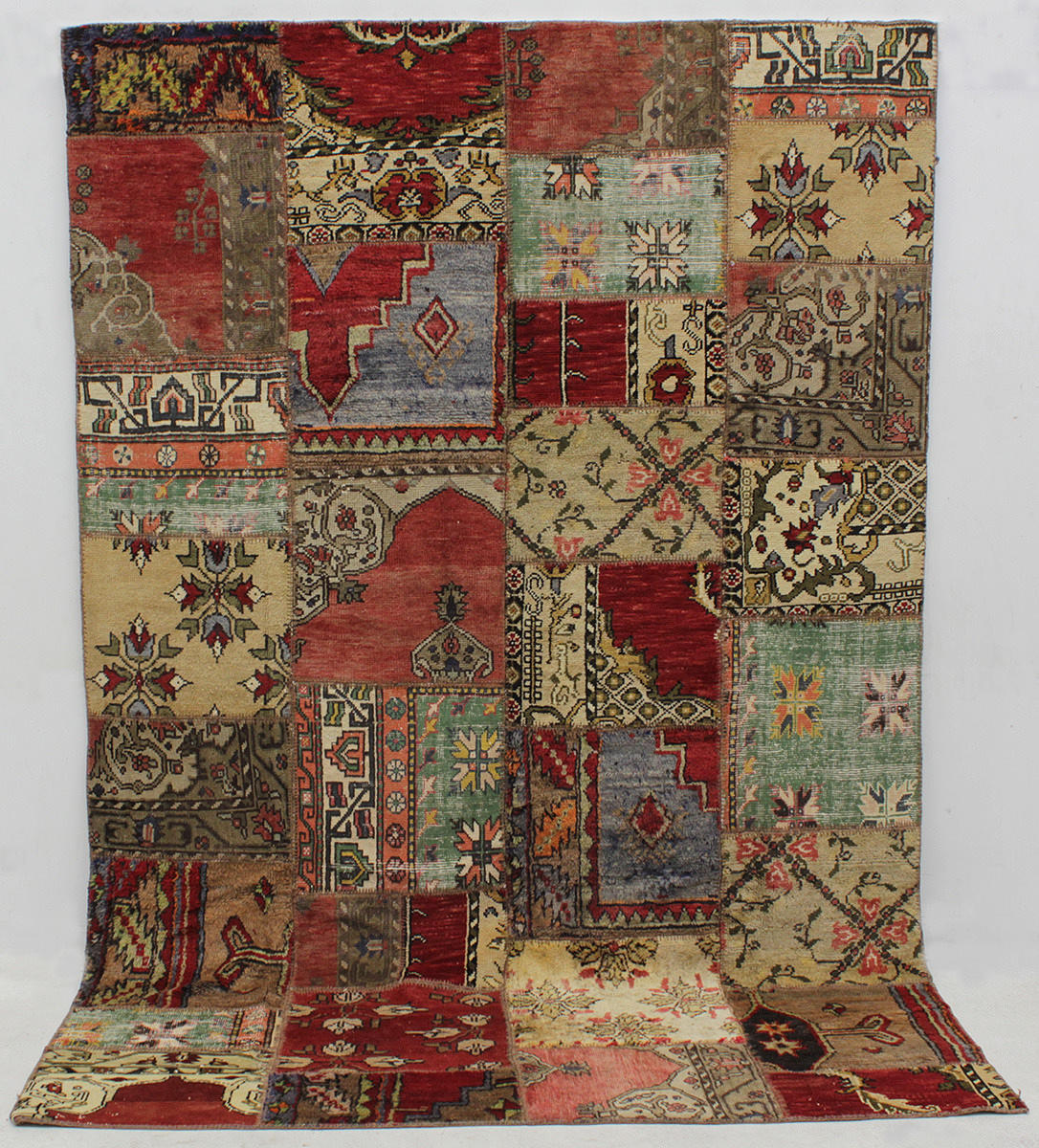 MATTA, orientalisk, patchwork, 309 x 206 cm.