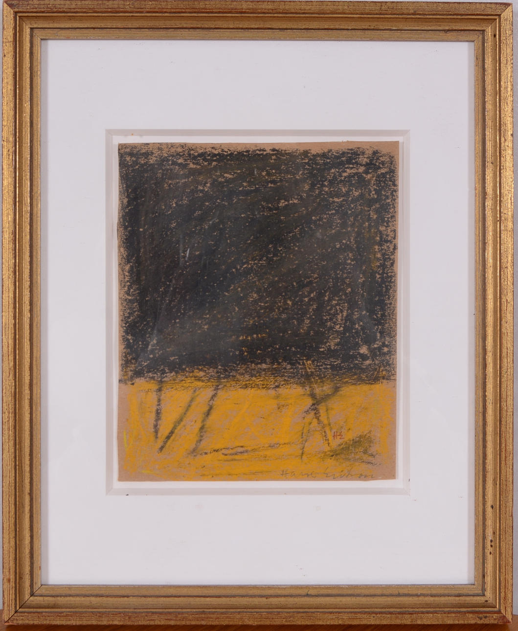 HASSE ERIKSSON. Pastell.