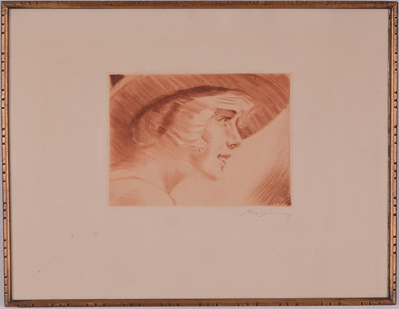 MAX BRÜNNING. Färgetsning.