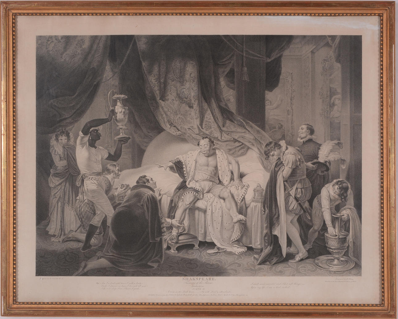 R SMIRKE. Kopparstick.