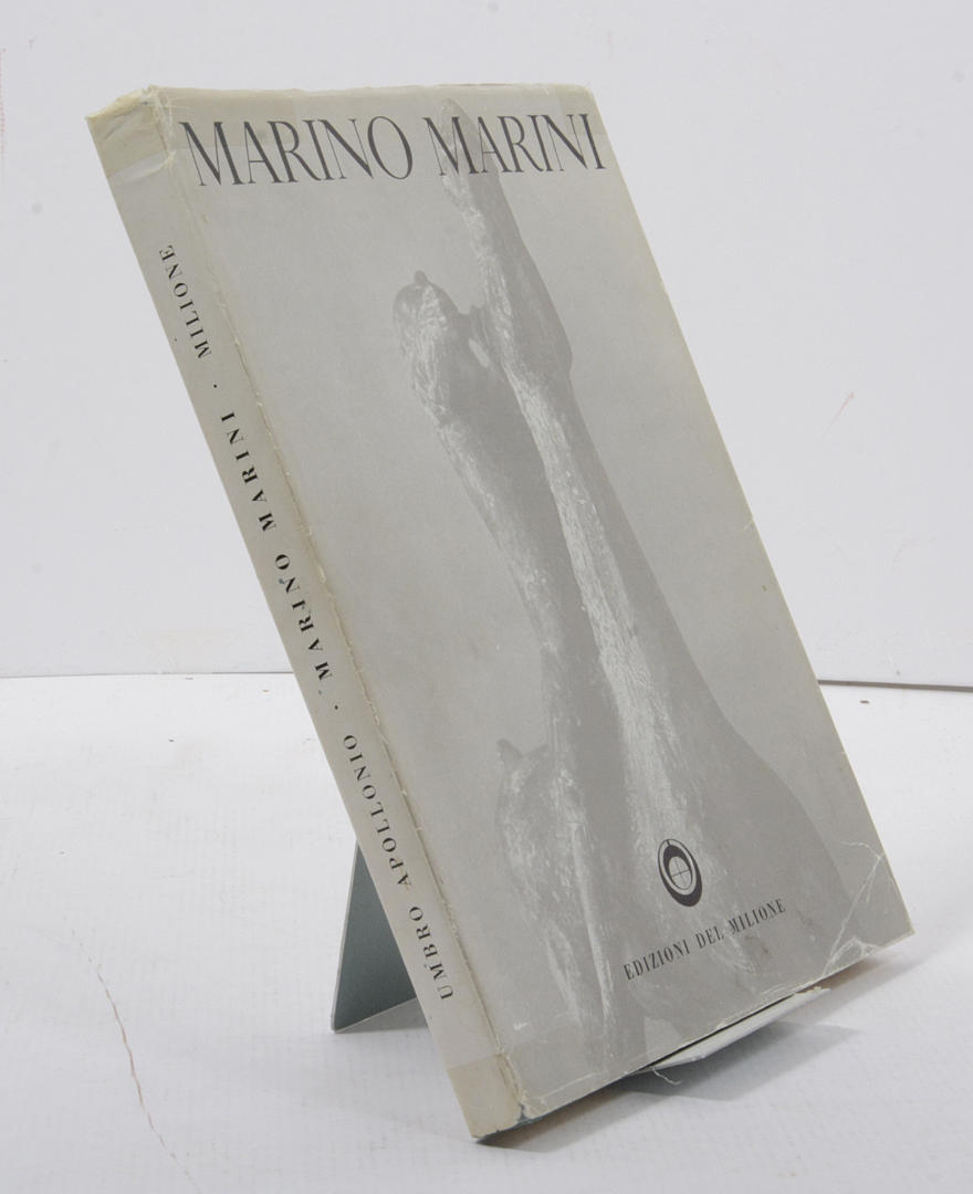Marino Marini, sculptor.