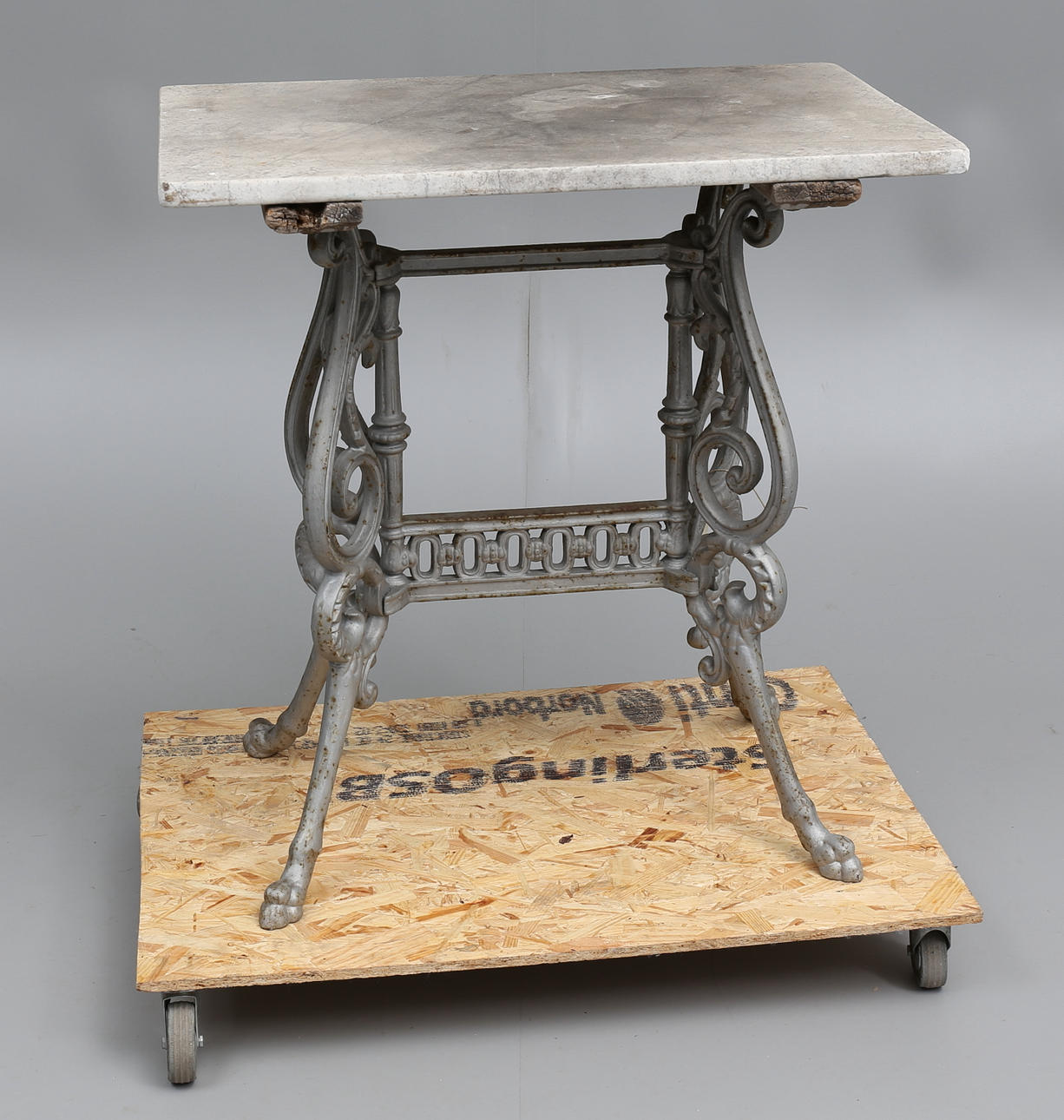 TRÄDGÅRDSBORD, gjutjärn, 18-1900-tal.